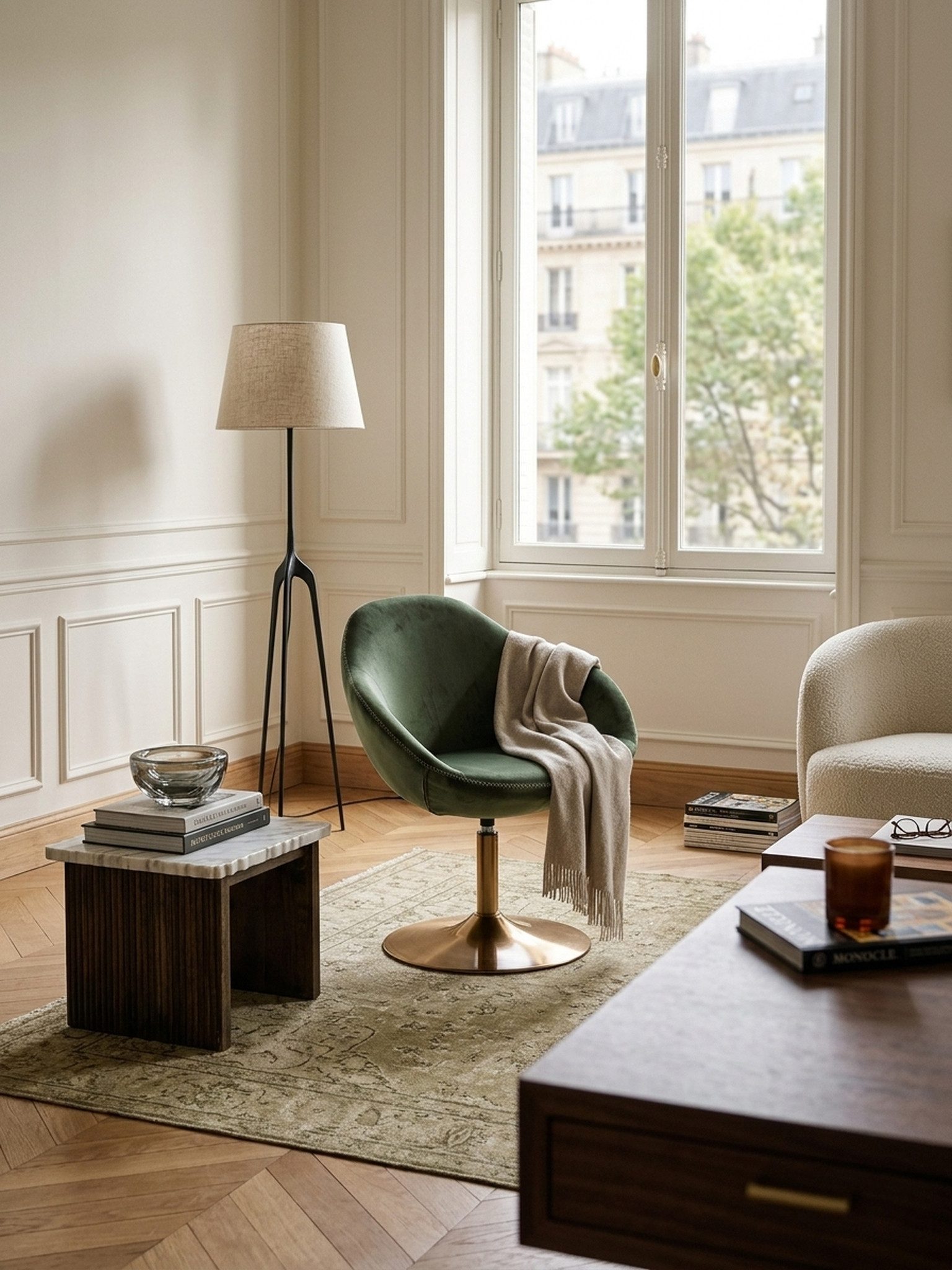 KADIMA DESIGN Loungesessel Luftsessel - Bequemer Sessel für ultimative Entspannung, Drehbar