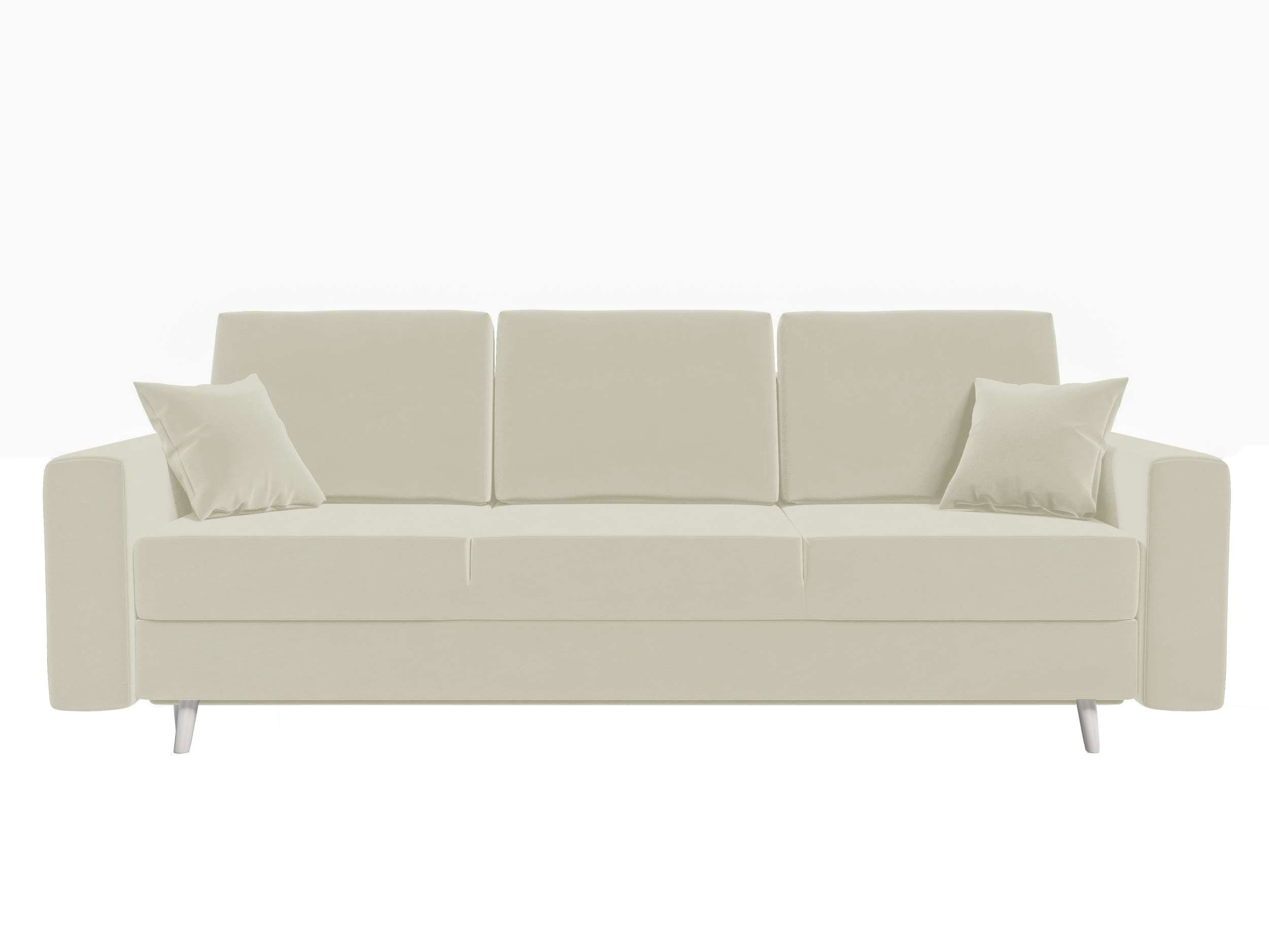 Stylefy 3-Sitzer Carmen, Sofa, Bettfunktion, Bettkasten, mit Modern Design Sitzkomfort, mit Schlafsofa