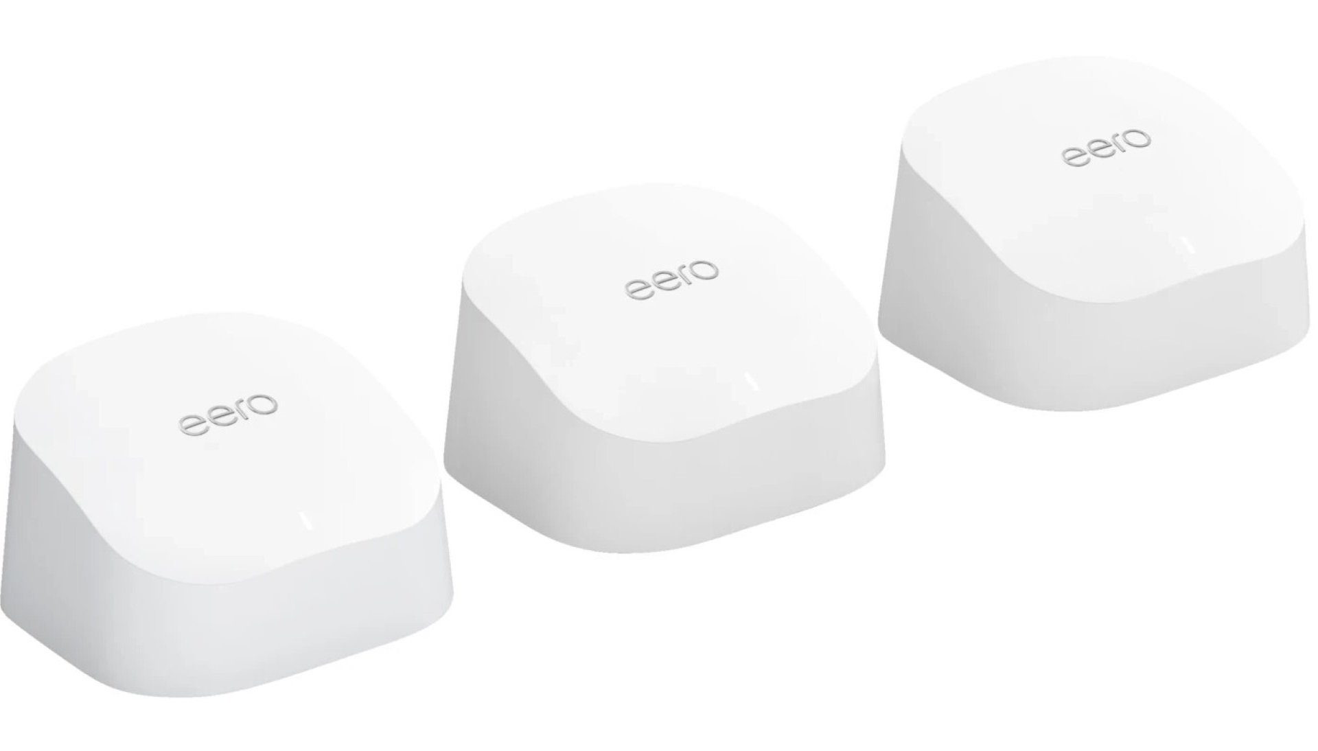 Amazon eero Wi-Fi System Smart-Home Starter-Set WLAN-Mesh-Router Extender 3er Set