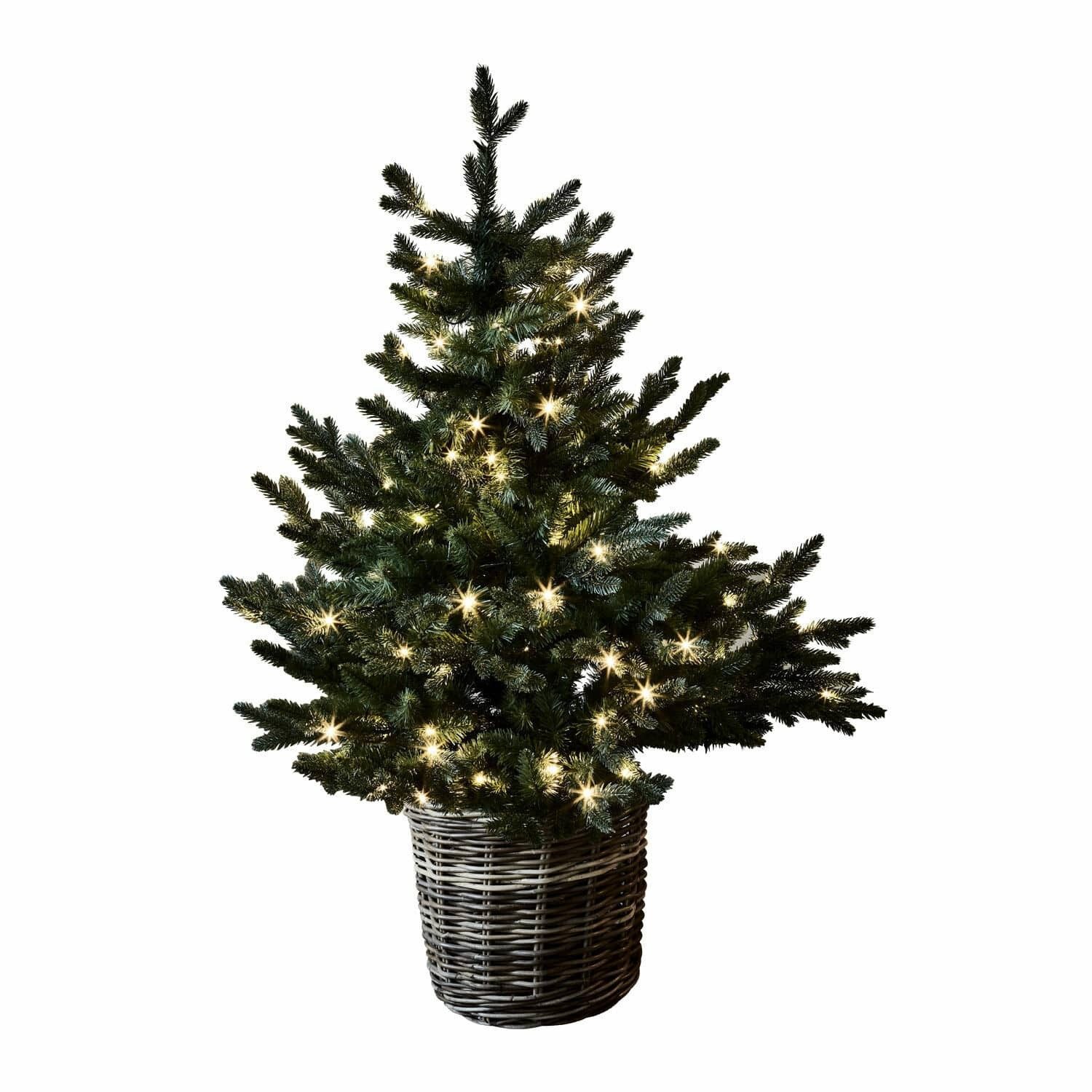 Mirabeau Künstlicher Weihnachtsbaum LED-Baum Mantilly grün, none