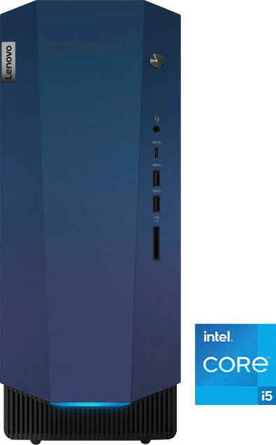 Lenovo IdeaCentre Gaming5 14IOB6 Gaming-PC (Intel Core i5 10400F, GeForce GTX 1650 Super, 16 GB RAM, 512 GB SSD, Luftkühlung)