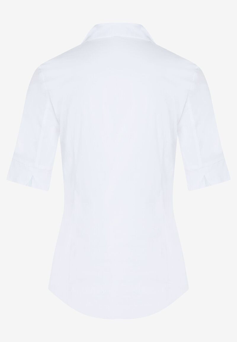 MORE&MORE Kurzarmbluse Cotton Stretch Blous günstig online kaufen
