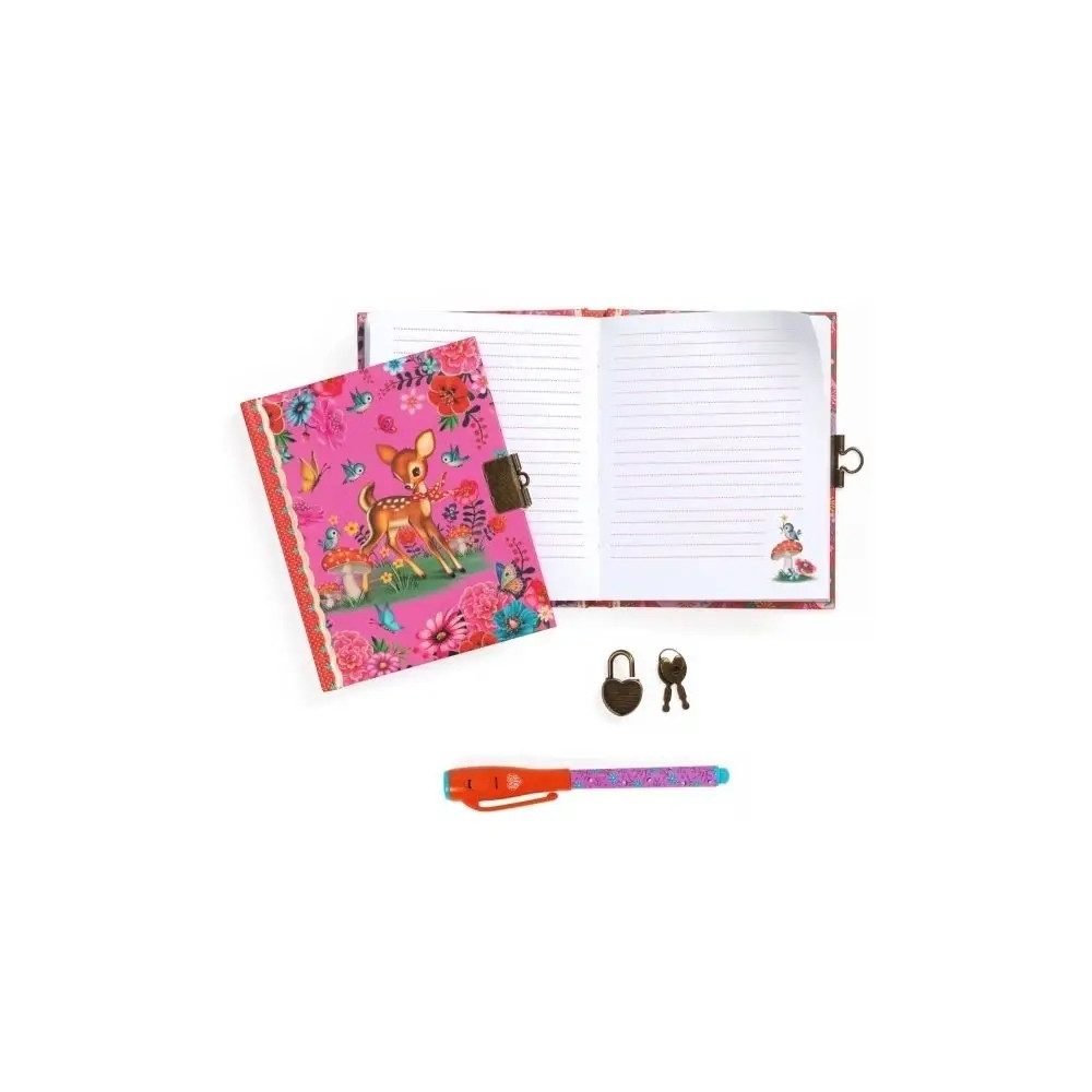 DJECO Poesiealbum Geheimes Tagebuch Fiona