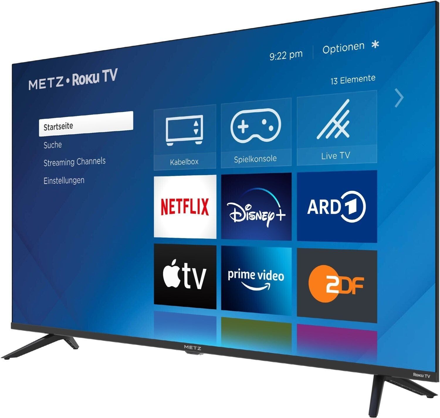 Metz 32MTE3001Z LED-Fernseher (80 cm/32 Zoll, HD, Smart-TV)
