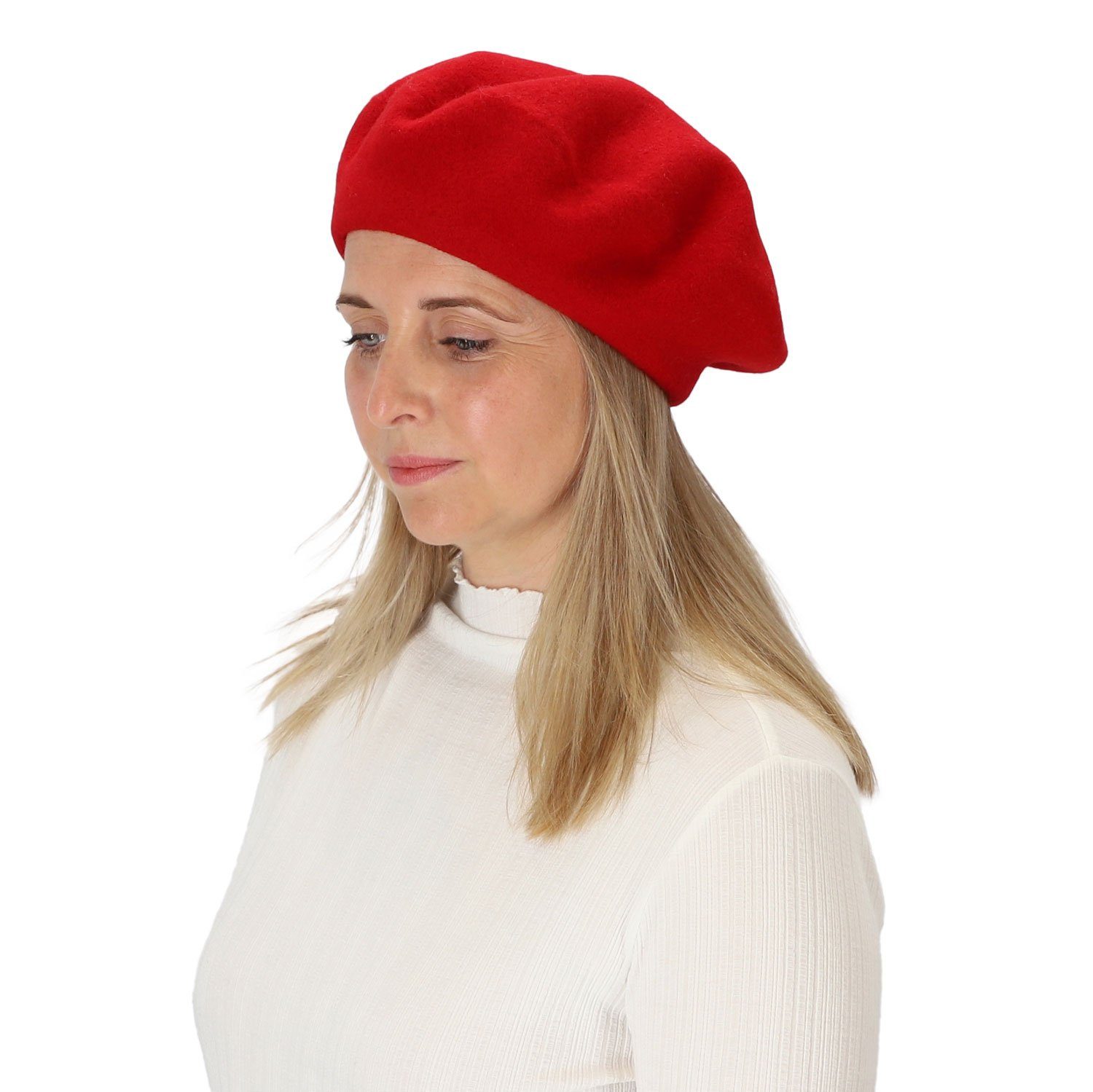 Rote Baskenmützen für Damen kaufen » Rotes Barett | OTTO