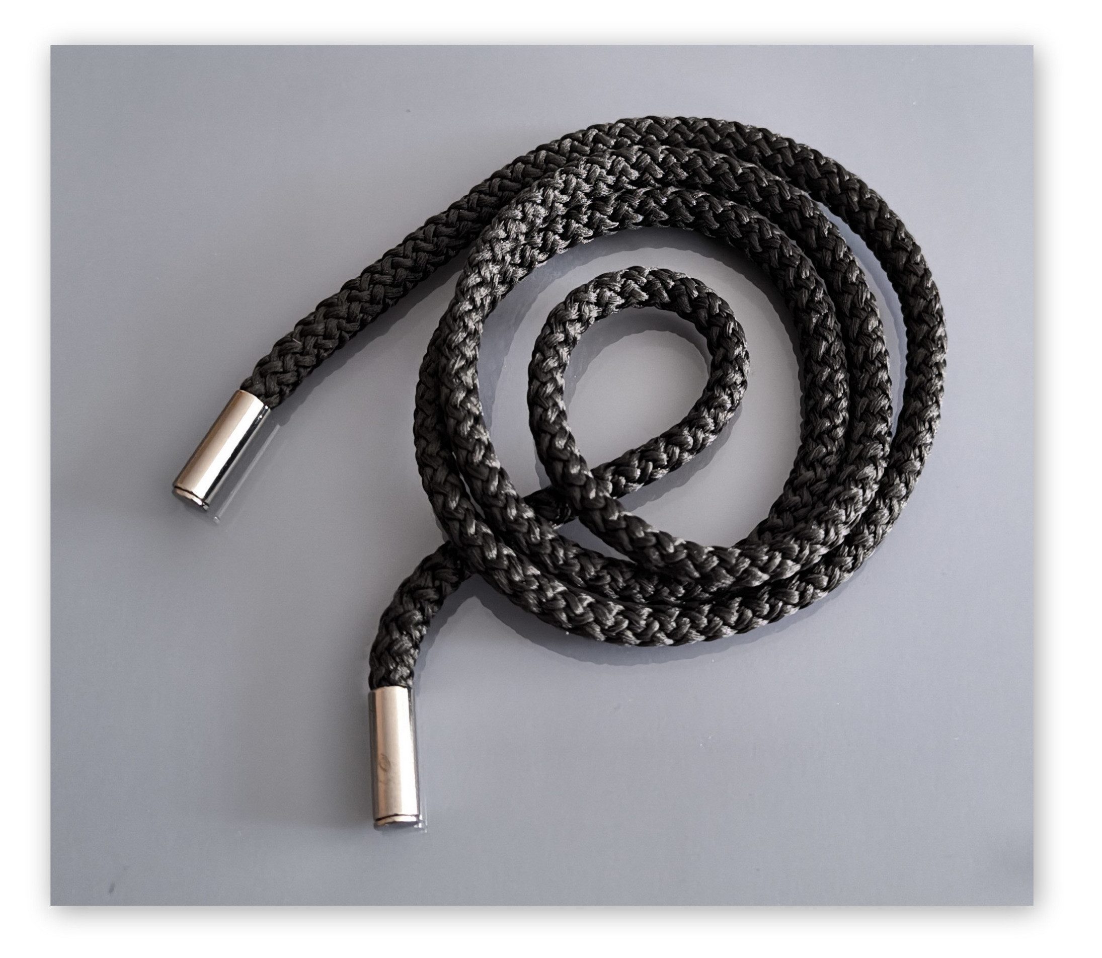 PaulZdrada Kordel Kordelzug Ersatzkordel 6mm mit Alu Endstück HOODIEBAND Jogginghose, Modern