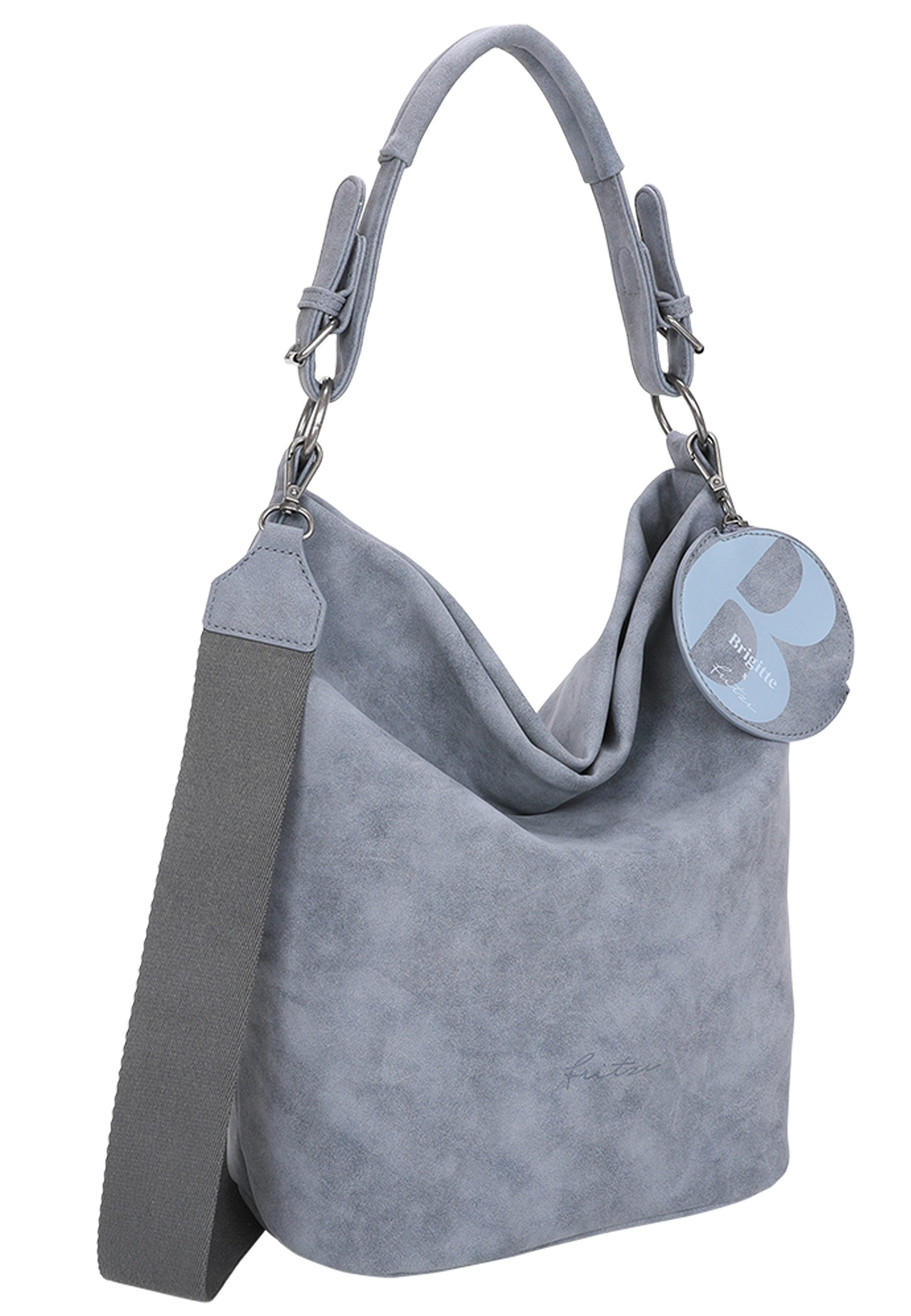 Fritzi aus Preußen Schultertasche Brigitte x fritzi Special Hobo01, mit abnehmbarem Anhänger