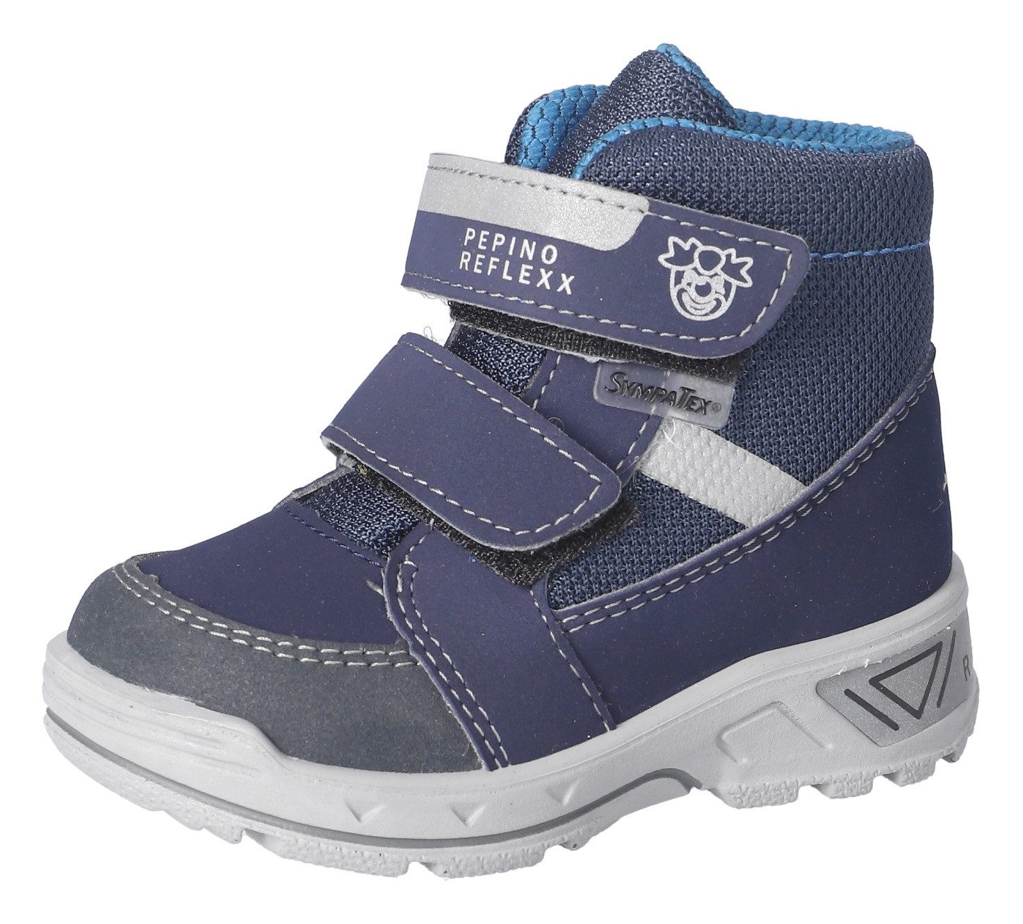 PEPINO by RICOSTA Flo WMS: mittel Winterstiefel Klettschuh mit Warmfutter, Größenschablone zum Download