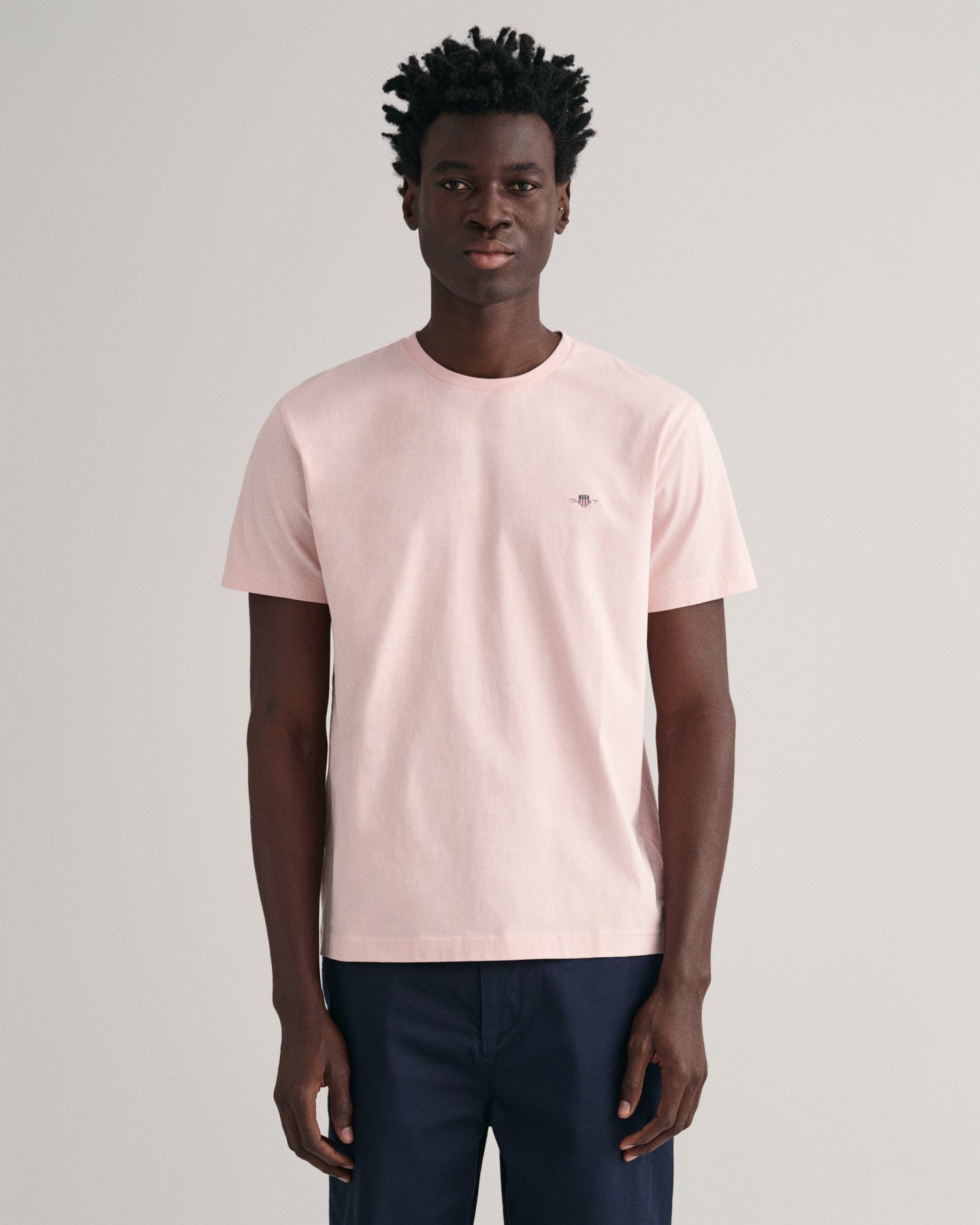 Gant Kurzarmshirt REG SHIELD FADED T-SHIRT SS PINK