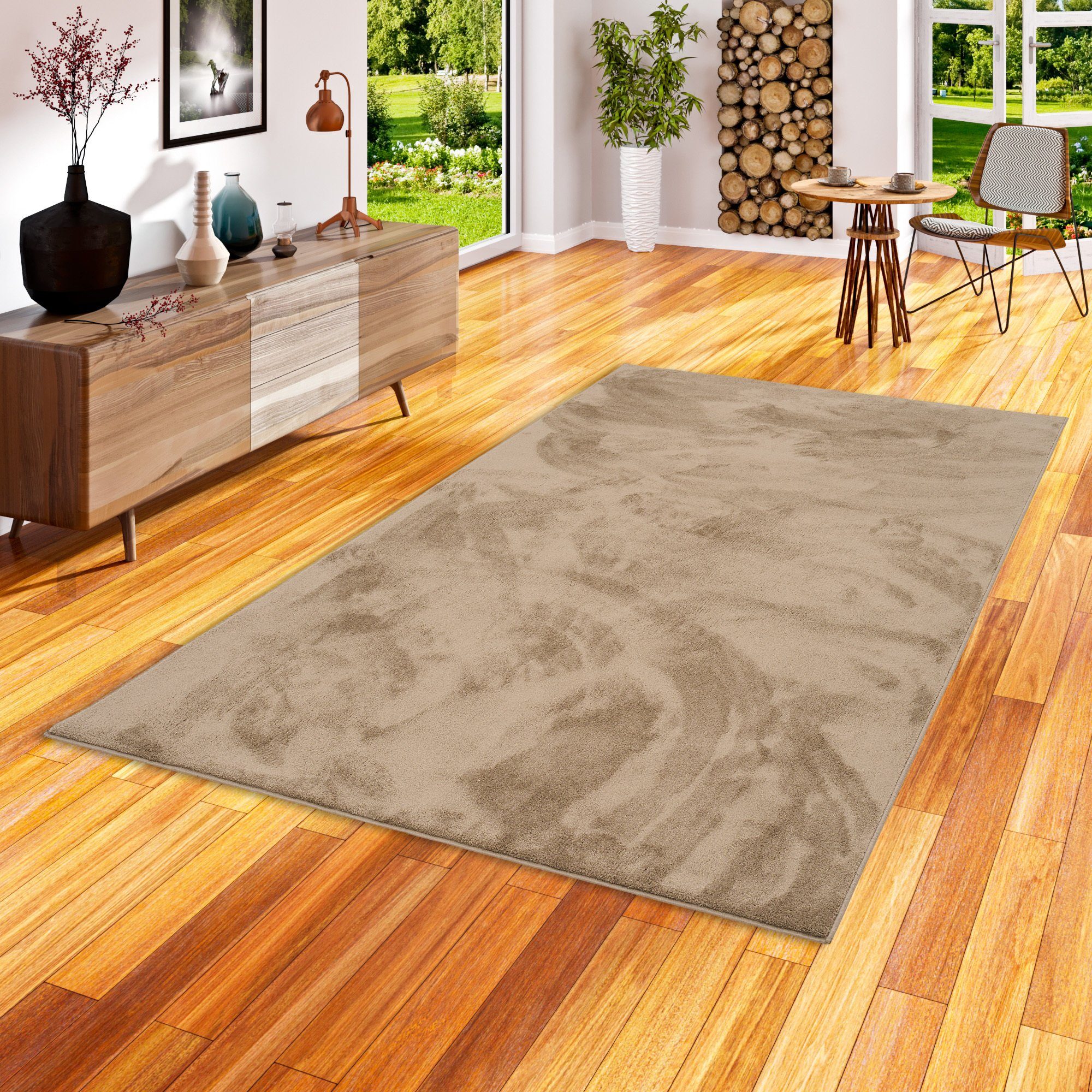 Pergamon Hochflor-Teppich Hochflor Langflor Teppich Super günstig online kaufen