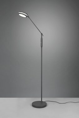 TRIO Leuchten Stehlampe Stehleuchte, TRIO-Leuchten Stehleuchte FRANKLIN (BH 23x133 cm) BH 23x133 cm grau