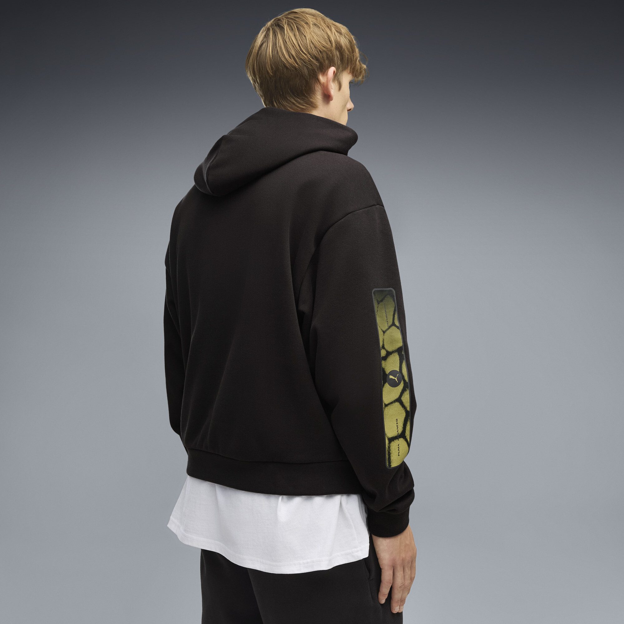 PUMA Hoodie PUMA Sport Boxy Graphic Fleece Hoodie Herren