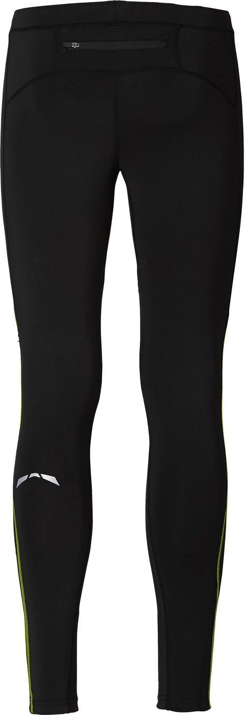 Erima Sporthose RUNNING tights long autumn/winter 2 BLACK/LEMON GREEN