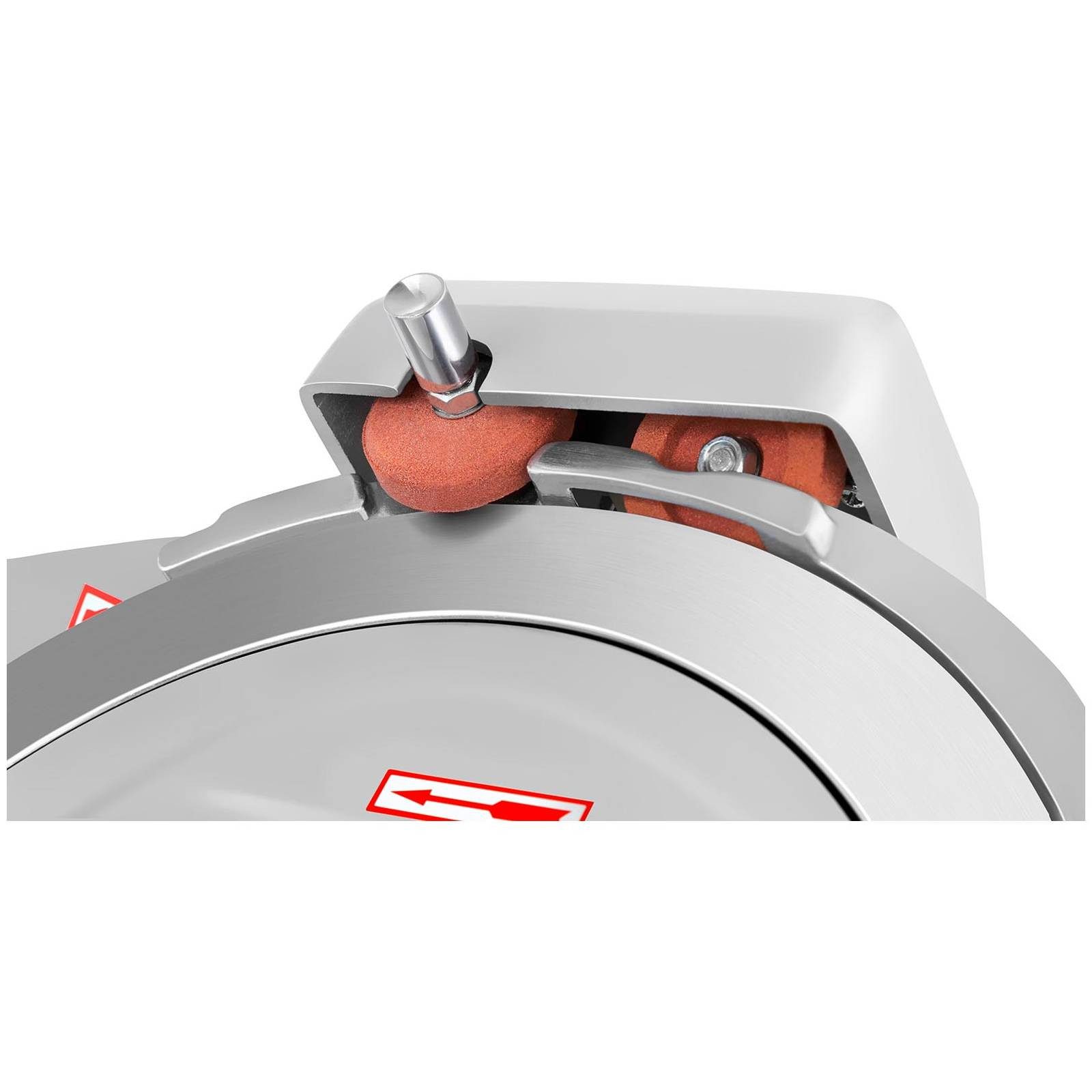 Royal Catering Allesschneider Aufschnittmaschine 0-15mm Edelstahl Wurstmaschine 30cm 280W Gastro, 280 W