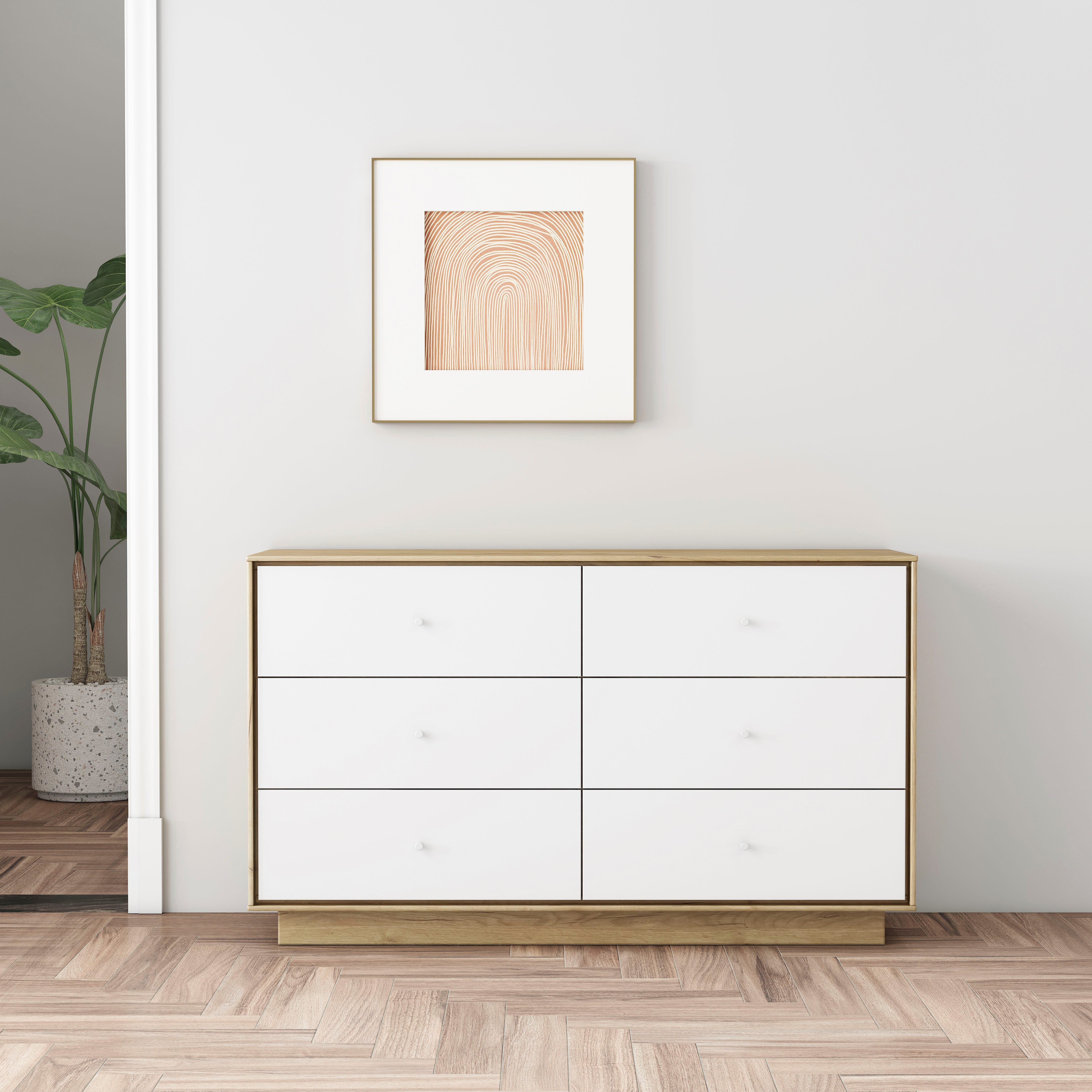 OTTO home Kommode Blaire, kratzfeste Melaminoberfläche, ABS-Kanten und FSC-zertifiziertem Holz