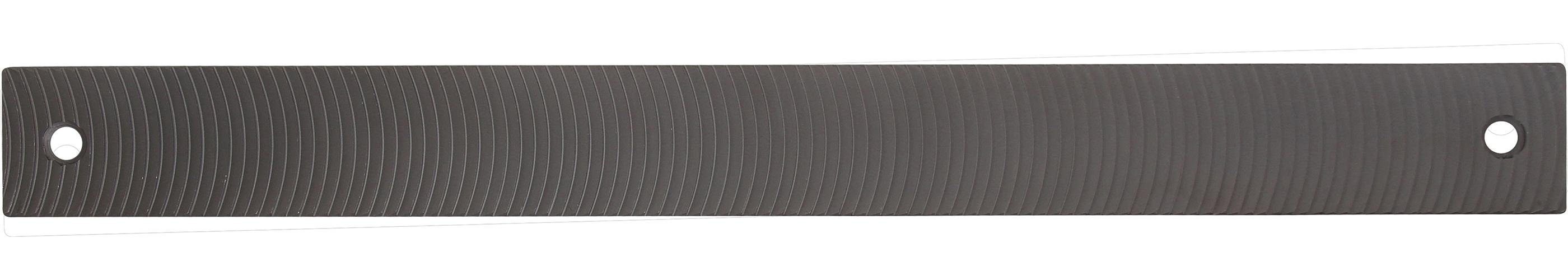 BGS technic Demontagewerkzeug Karosseriefeilenblatt, grob, halbrund gefräst, 350 x 35 x 4 mm