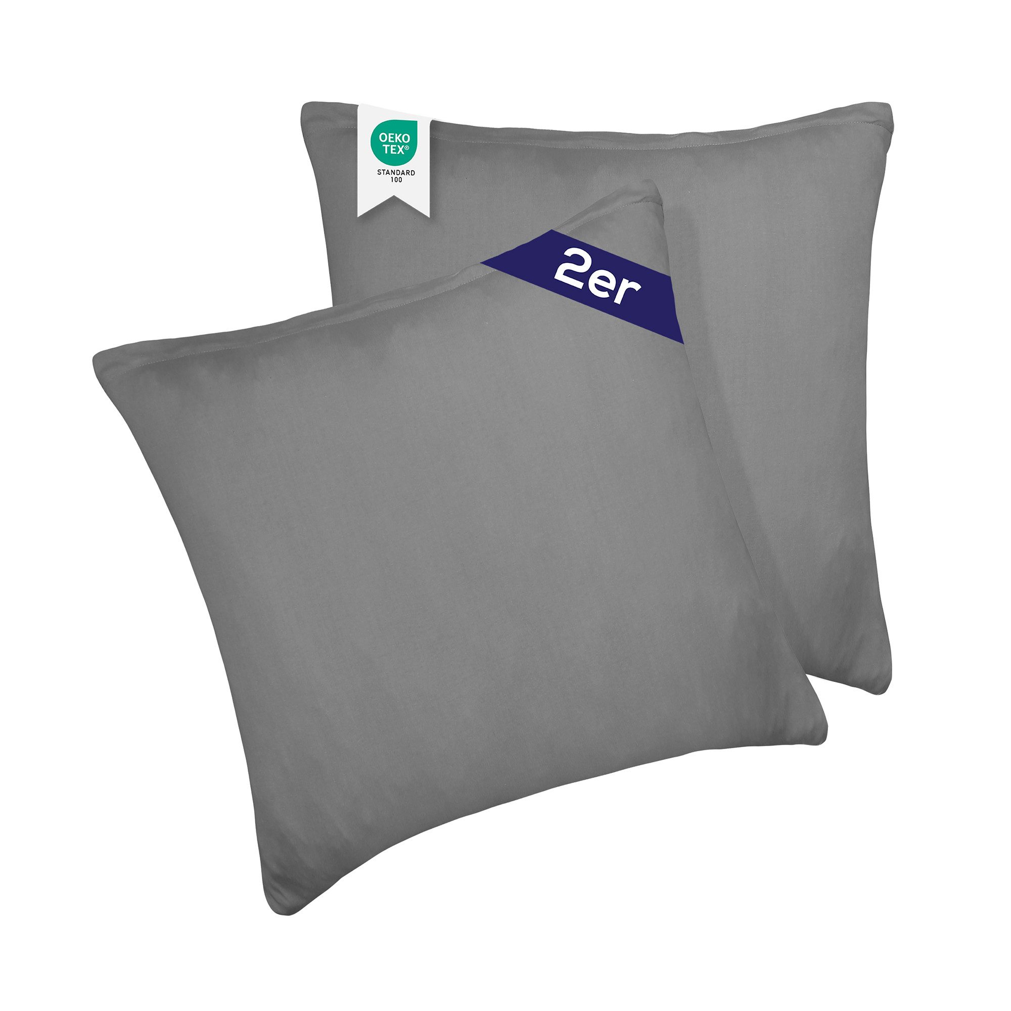 BARBONS Kissenbezug 100% Baumwolle Kissenbezug, weiche Kopfkissenbezug, Kis günstig online kaufen