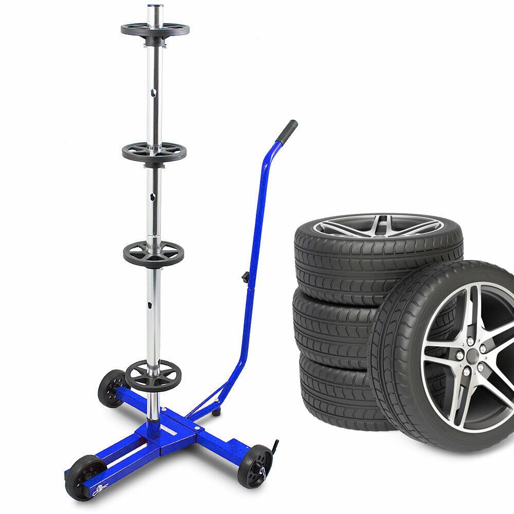 Bituxx Felgenbaum Reifenwagen / Felgenbaum Blau, MS-15308