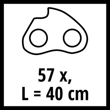 Einhell Ersatzkette 40 cm 1,3 57T 3/8 (PJ), für Elektro-Kettensäge GC-EC 2040, 40 cm Länge, 3/8"