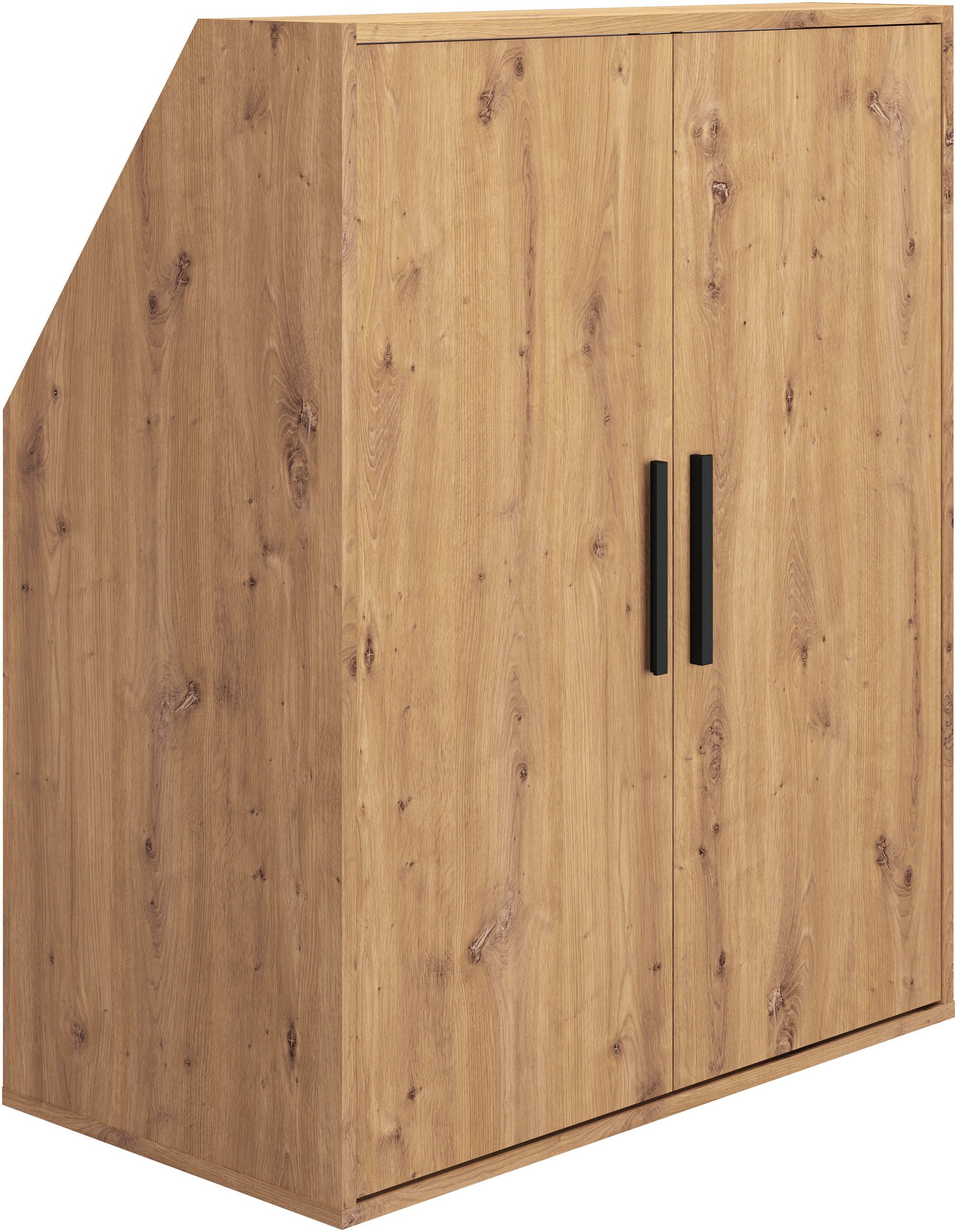 Gami Kleiderschrank UNDER ein praktisches und funktionales Möbel für Dachschrägen