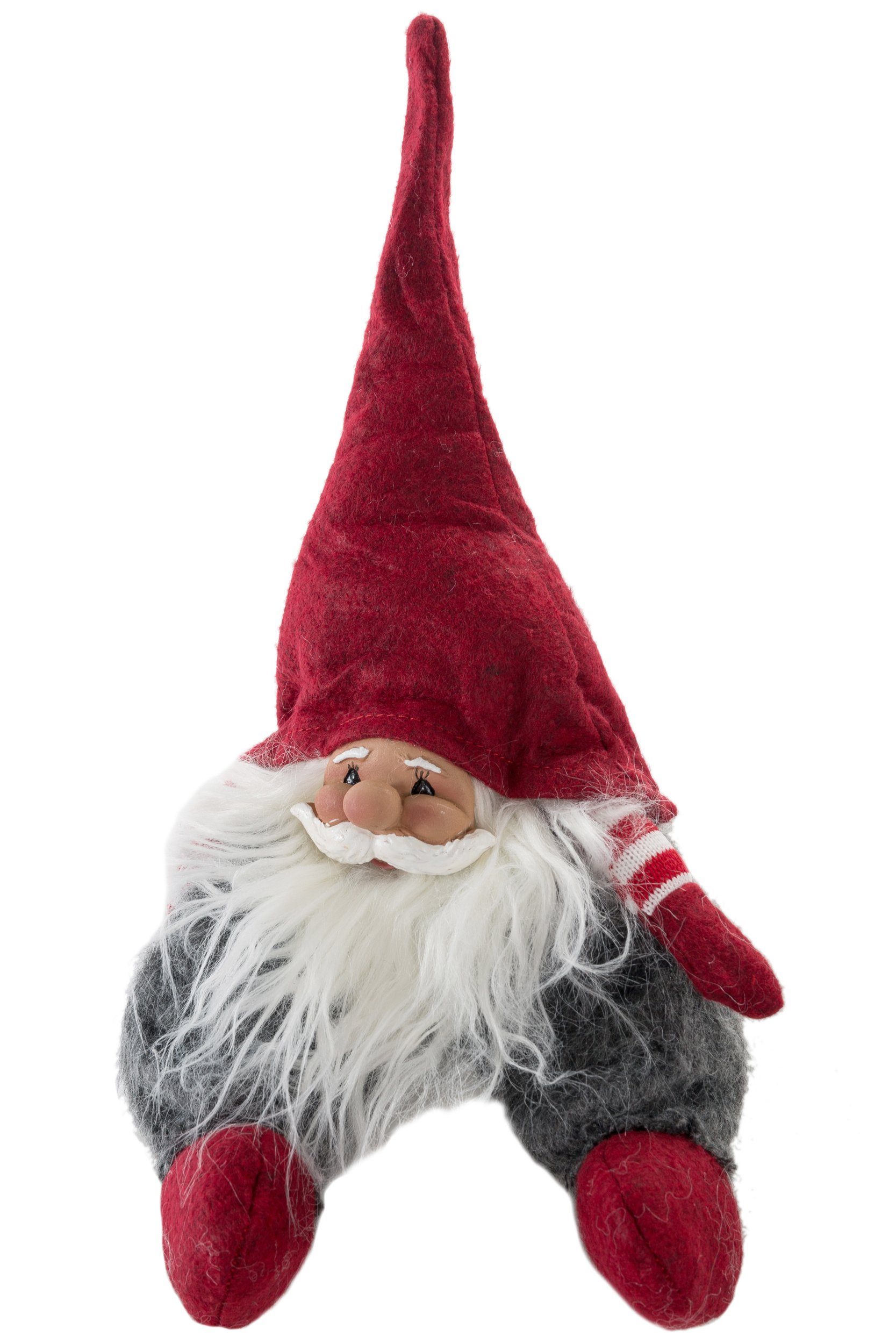 Wohnando Dekofigur Deko Бес mit Mütze aus Filz: Hochwertige Materialien Weihnachten