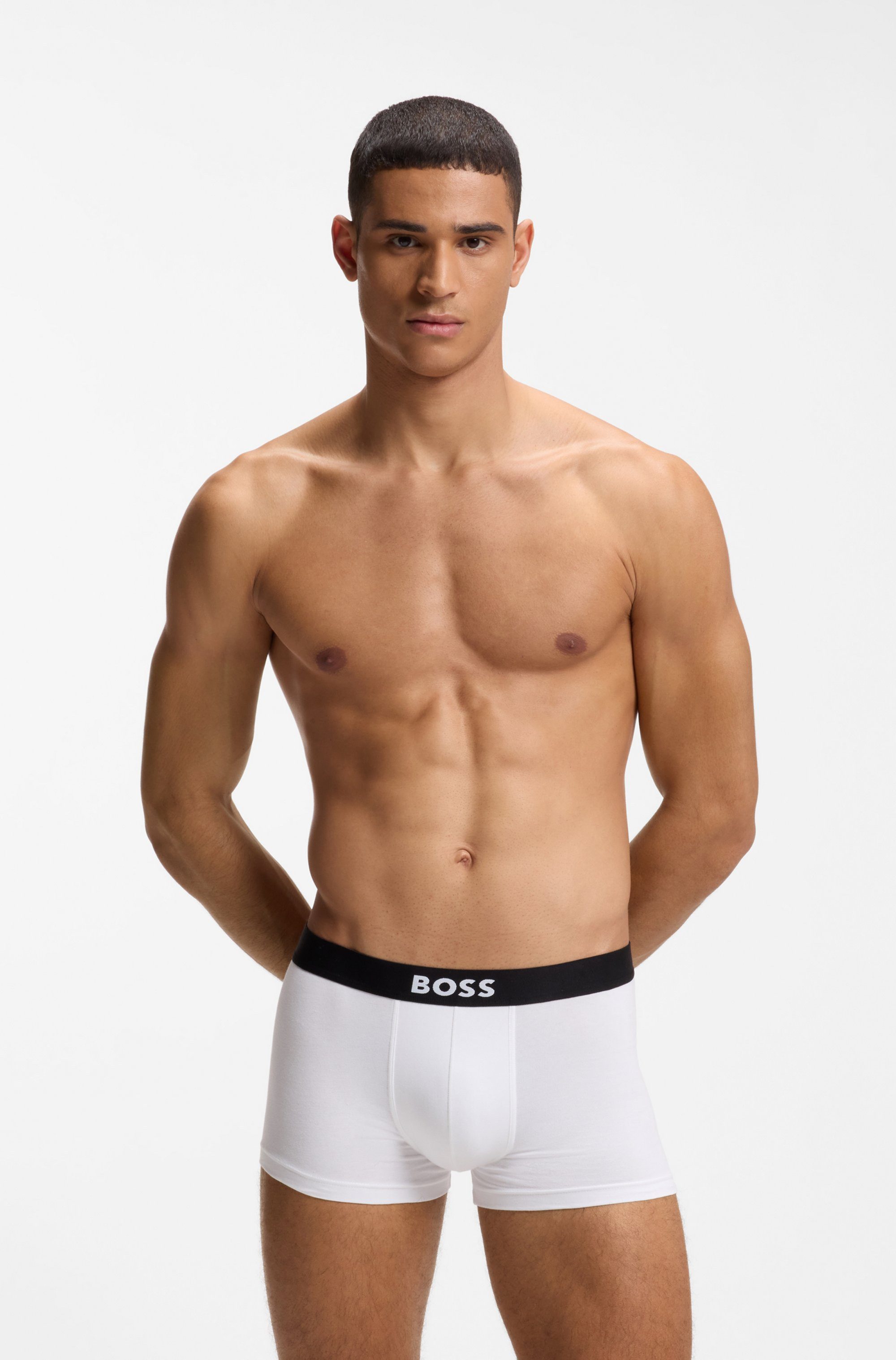 BOSS Trunk 3P Trunk BOSS ONE mit unifarbenen Bund – Bild 4 von 5