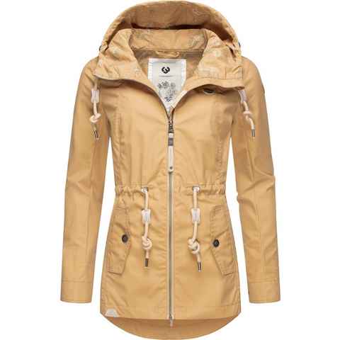 Ragwear Outdoorjacke Monadis Leichte Damen Übergangsjacke mit wasserdichtem Obermaterial