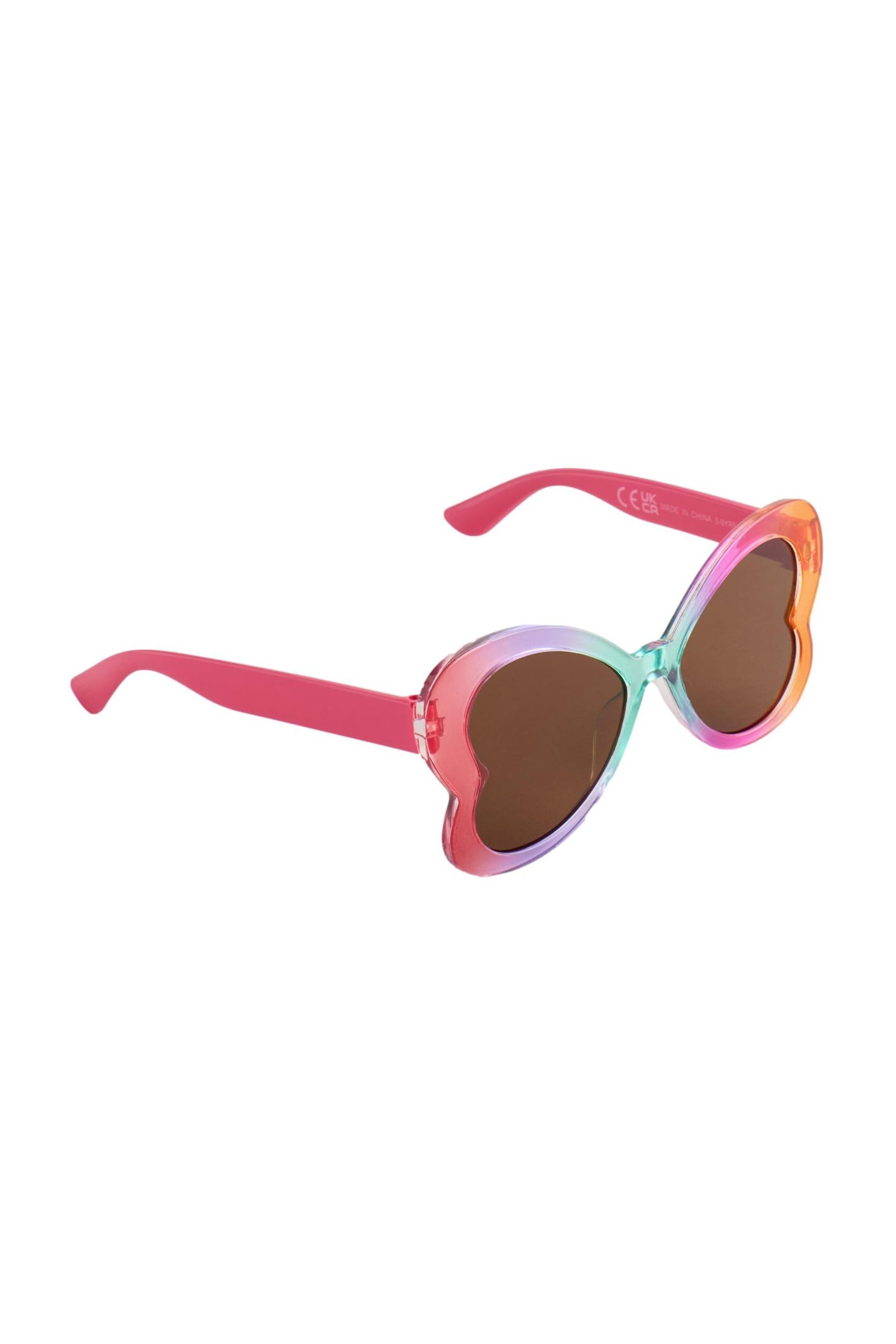 Next Sonnenbrille Lustige Kindersonnenbrille Schmetterling (1-St)