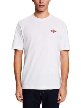 Esprit T-Shirt Kurzärmliges Logo-T-Shirt (1-tlg)