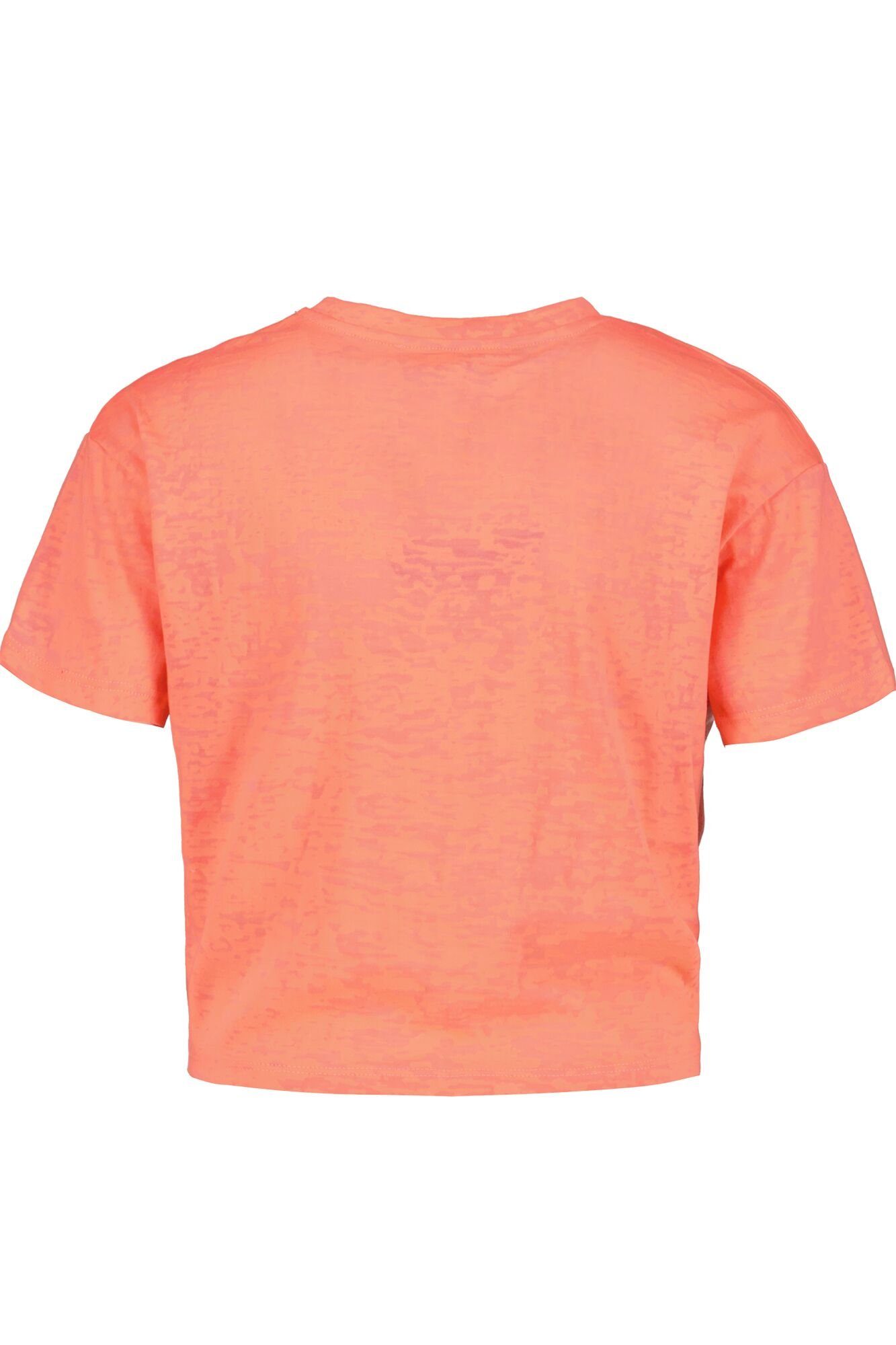 Garcia T-Shirt mit sugar Knotenbund neon