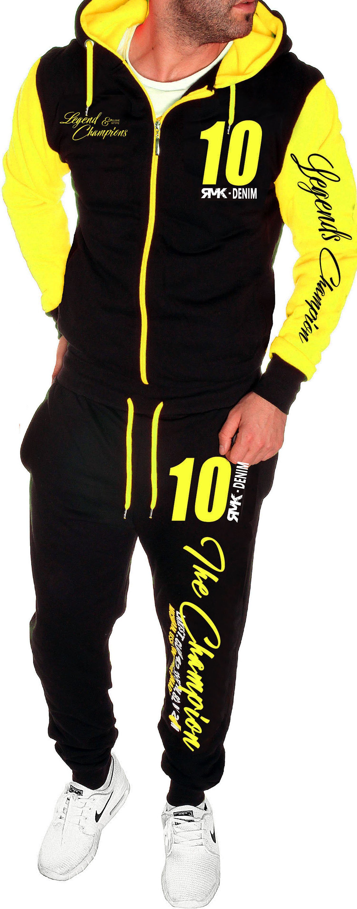 RMK Jogginganzug Herren Trainingsanzug Sportanzug Fitness günstig online kaufen