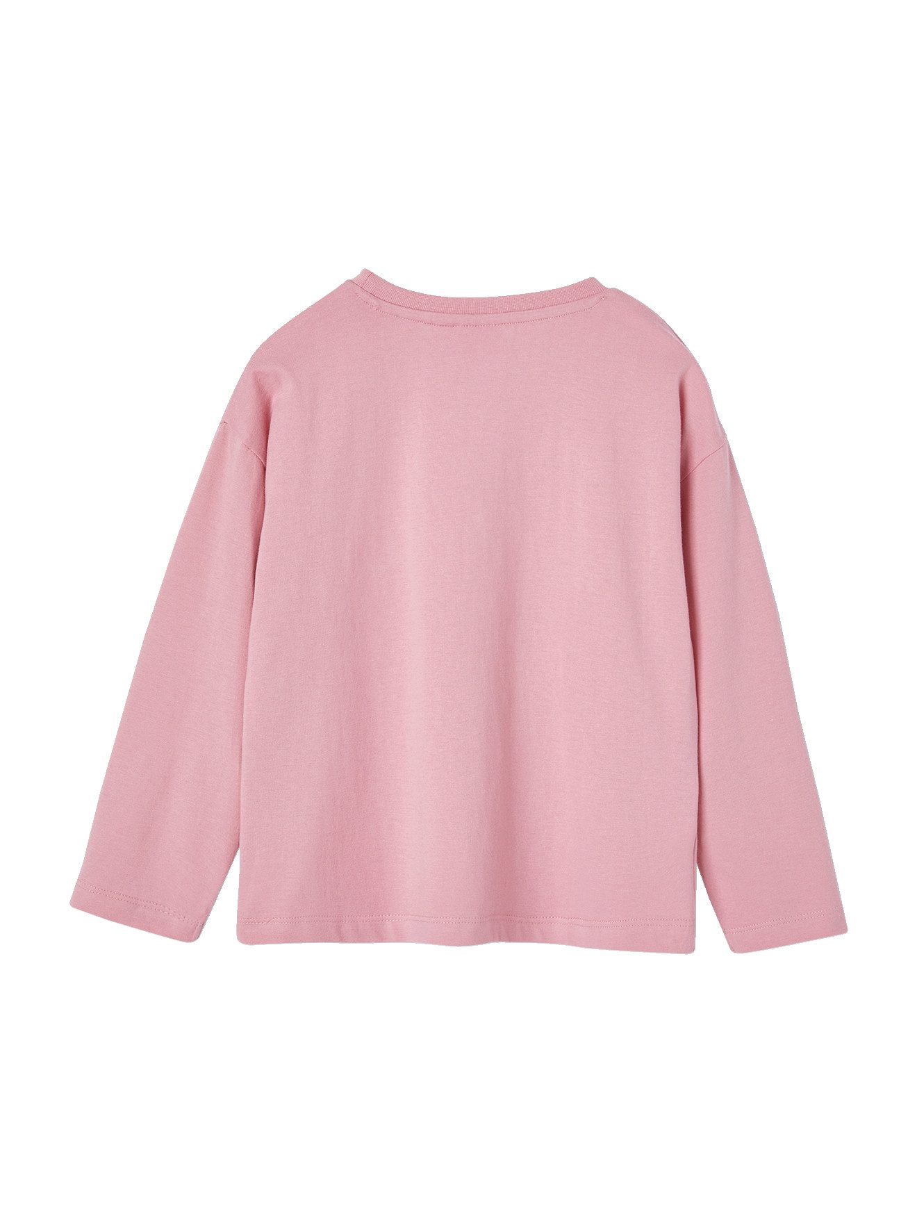 vertbaudet Langarmshirt Mädchen Shirt mit Wende-Pailletten BARBIE