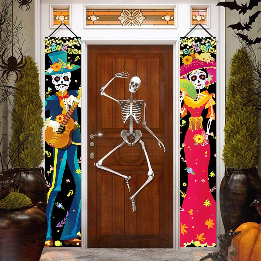 Dekoration Dekoration DÖRÖY hängende Halloween hängende Skelett Banner,Party Dekoobjekt
