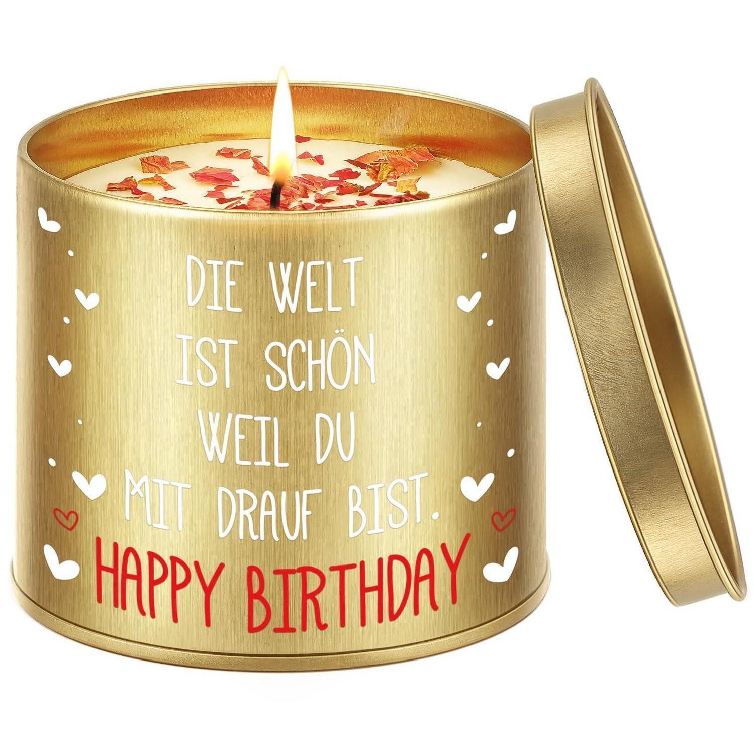 LuxusKollektion Duftkerze Duftkerze Geburtstag 9oz