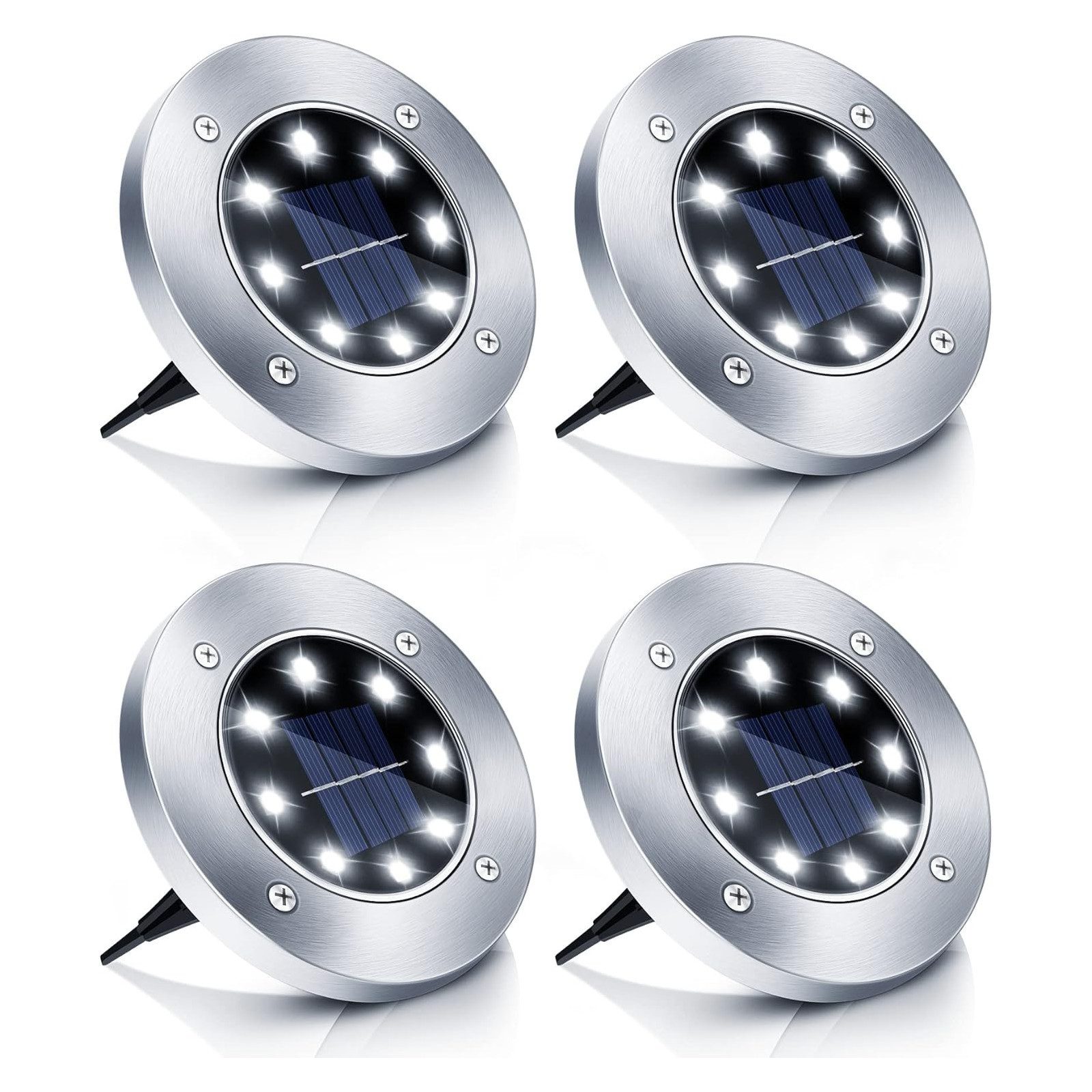 BlingBin LED Solarleuchte Solar Bodenleuchten, LED günstig online kaufen