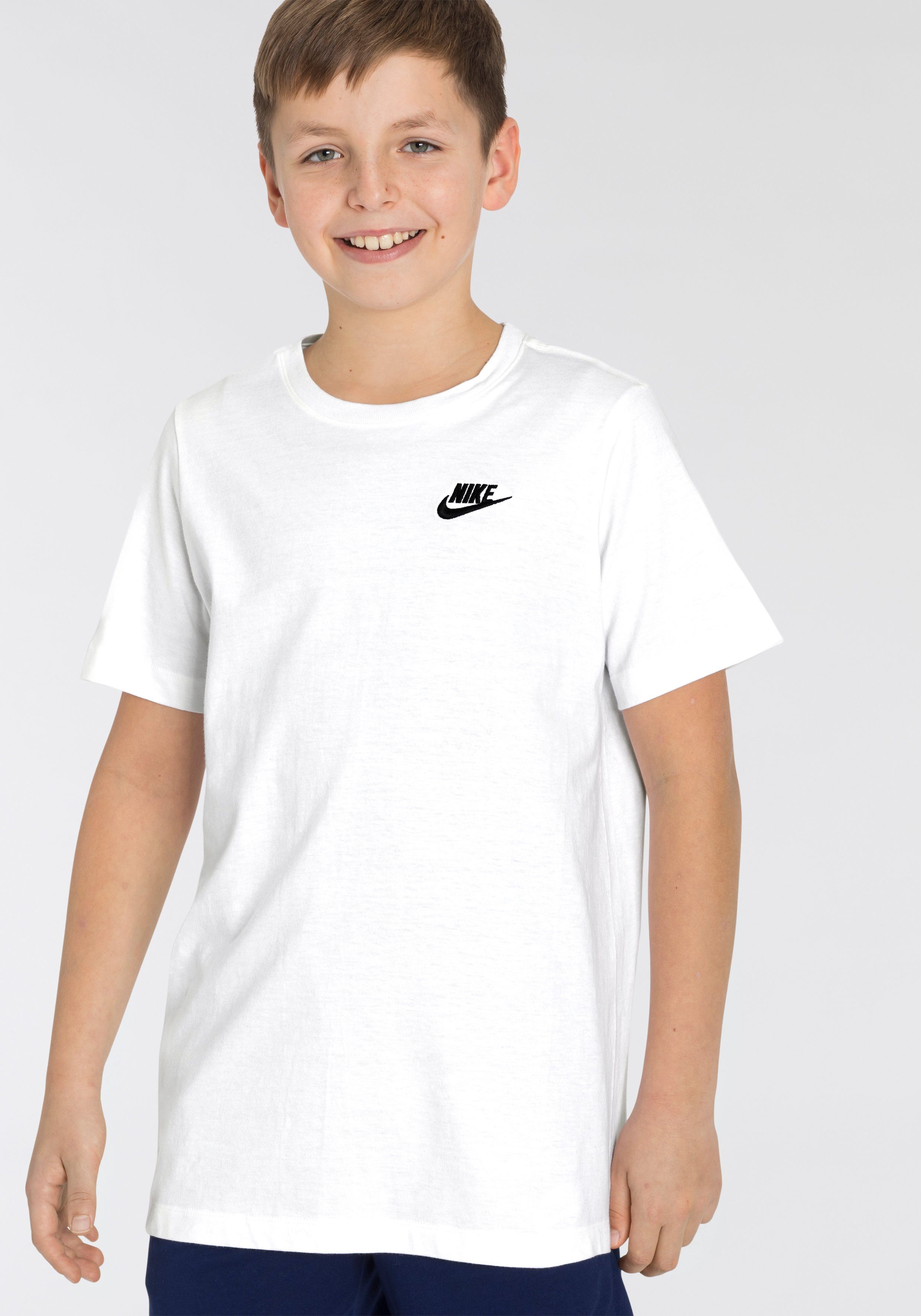 Nike Sportswear T-SHIRT T-Shirt BIG KIDS' weiß