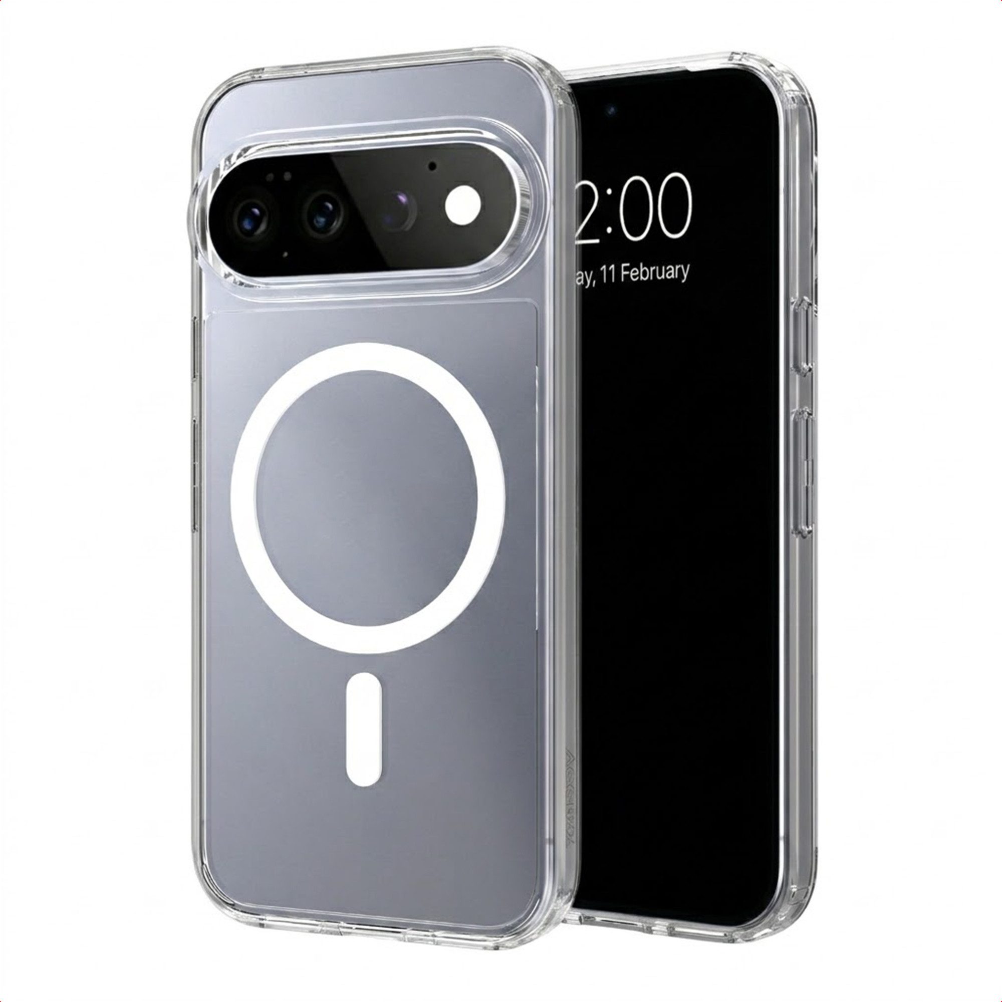 Accezz Backcover Accezz Xtreme Impact Backcover mit MagSafe Google Pixel 11 Pro - Trans