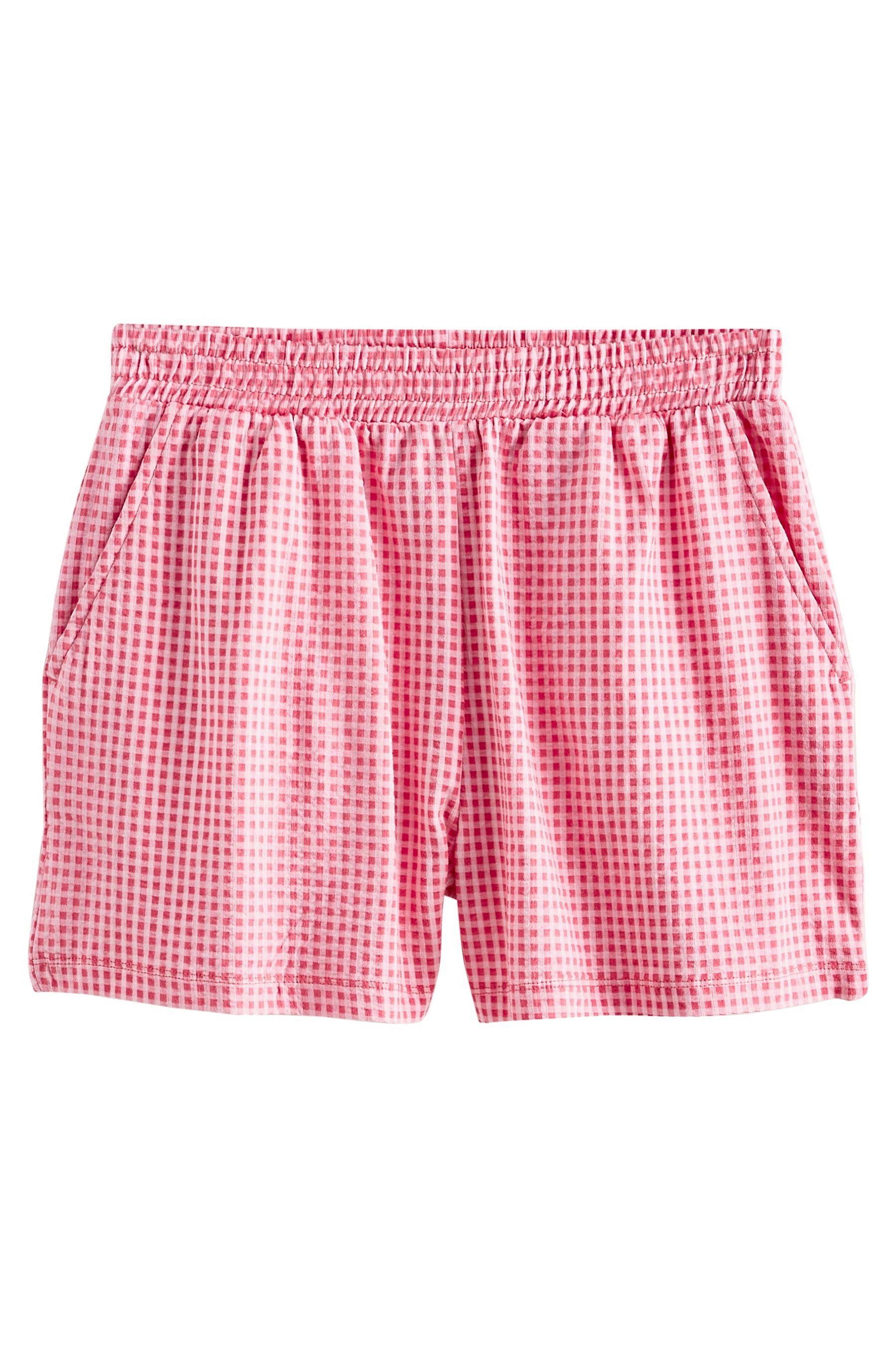 Sweatshorts Leichte Shorts mit Vichykaros