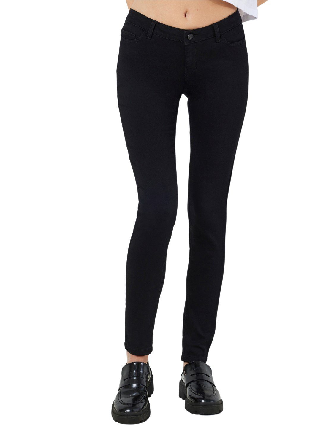 NMALLIE Noisy Stretch Skinny-fit-Jeans may mit