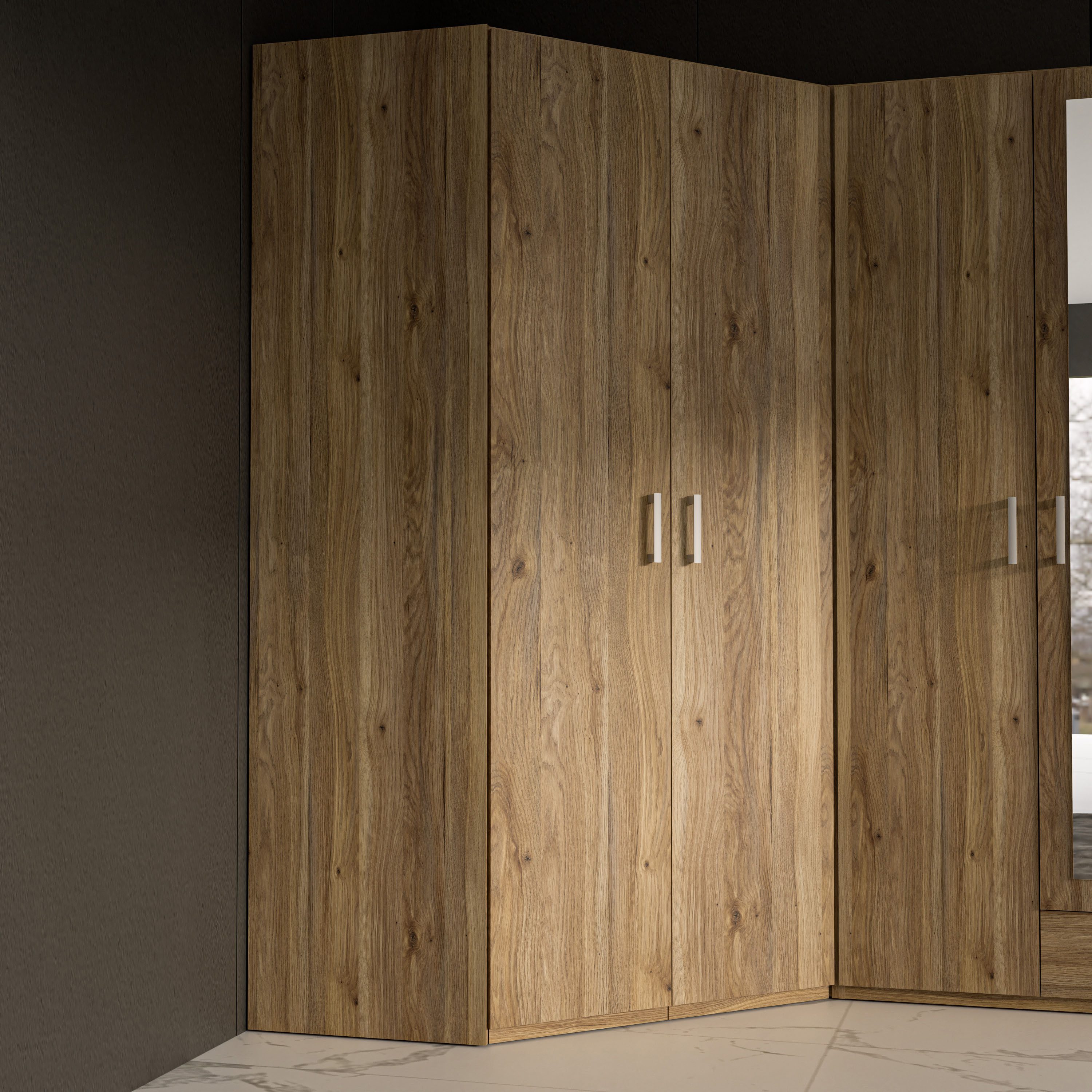 FORTE Eckkleiderschrank