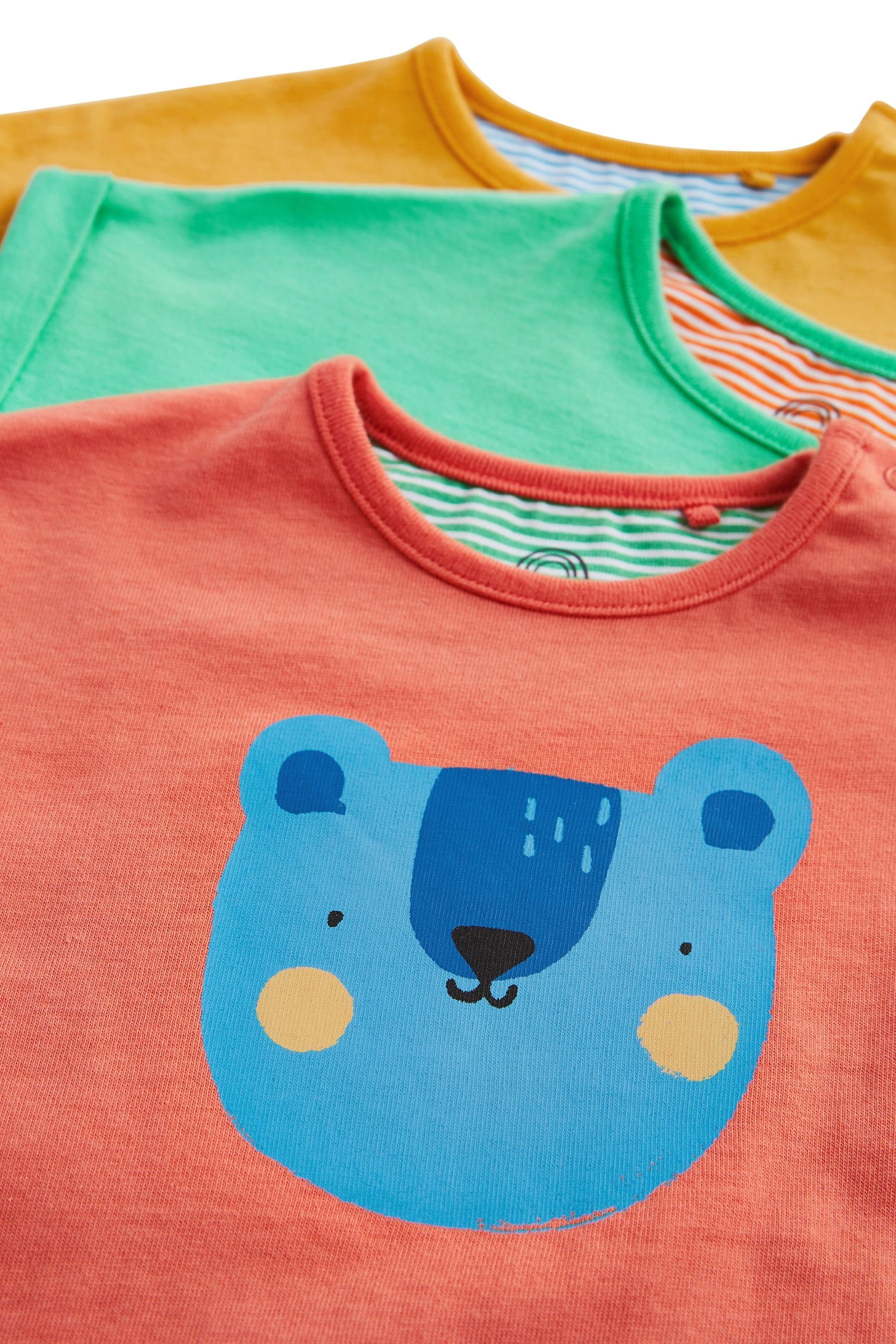 und (6-tlg) 6-teiliges Next Shorts, T-Shirts Baby Character Shorts Set & Bright Multi T-Shirt