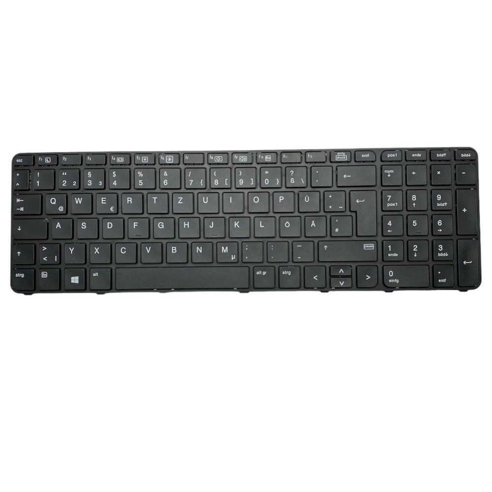 Trade-Shop Ersatzteil passend für HP NSK-CZ3BQ 0G, 9Z.NCGBQ.30G Tastatur (Tastenbelegung: Deutsch, QWERTZ / Farbe: Schwarz)
