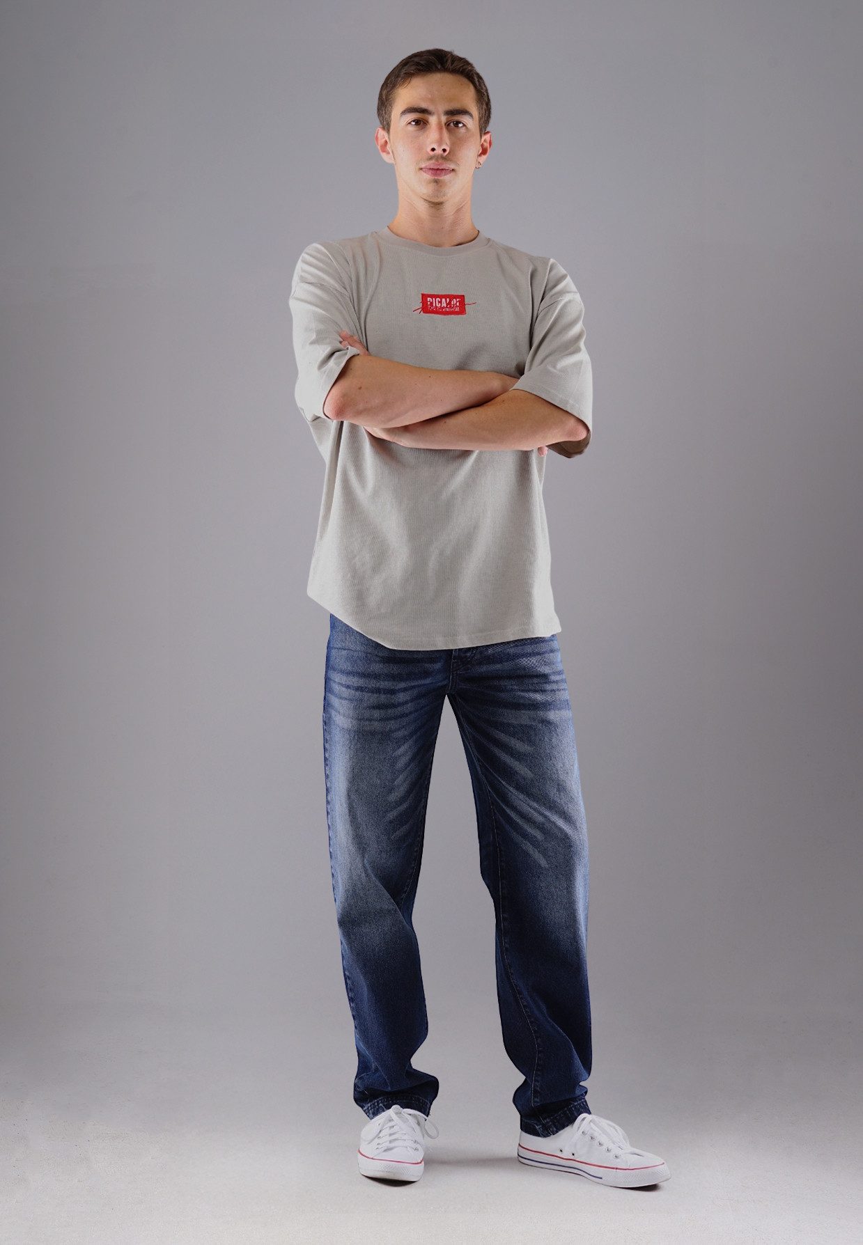 PICALDI Jeans 5-Pocket-Jeans Relax Tapered Fit Jeans Zicco 472 Tansanit – Marengo Blue (1-tlg) Relaxed Tapered Fit