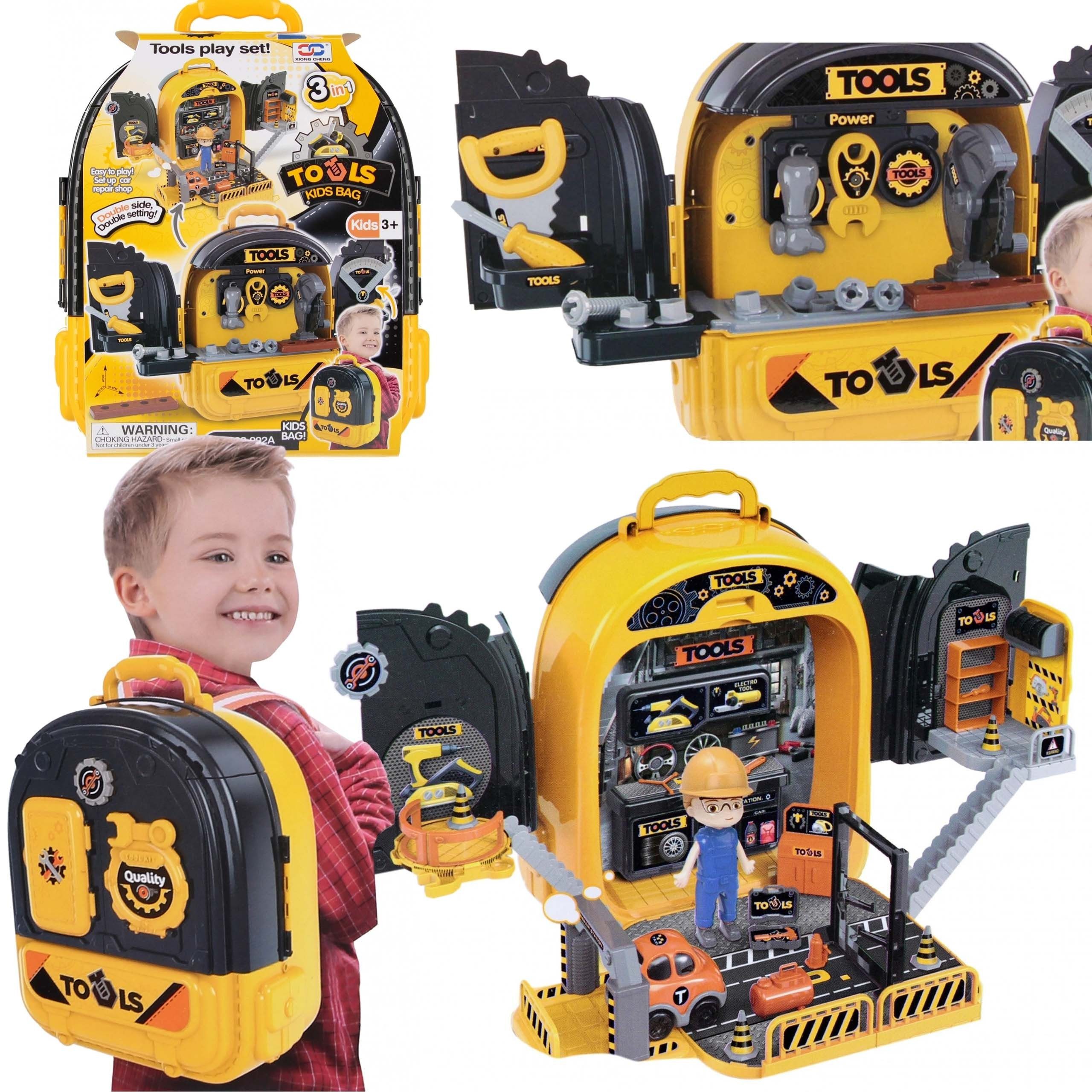 Sarcia.eu Spielwerkbank Werkstatt mit Werkzeugen, 3in1 für Kinder 3+ MEGA C günstig online kaufen