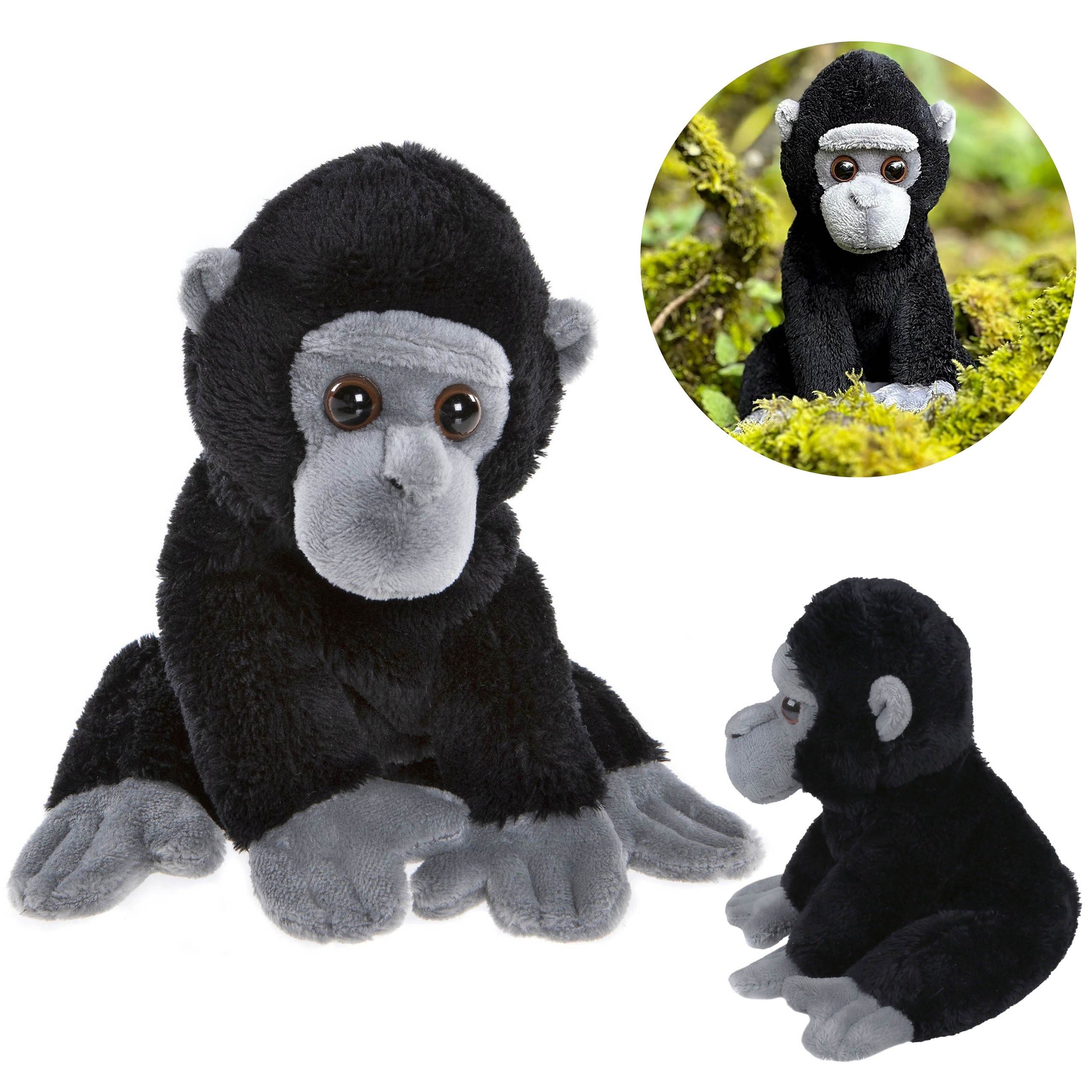 Kuscheltier Charlie Bears Gorilla-Maskottchen, aus der Serie Cuddle Cubs, Plüsch