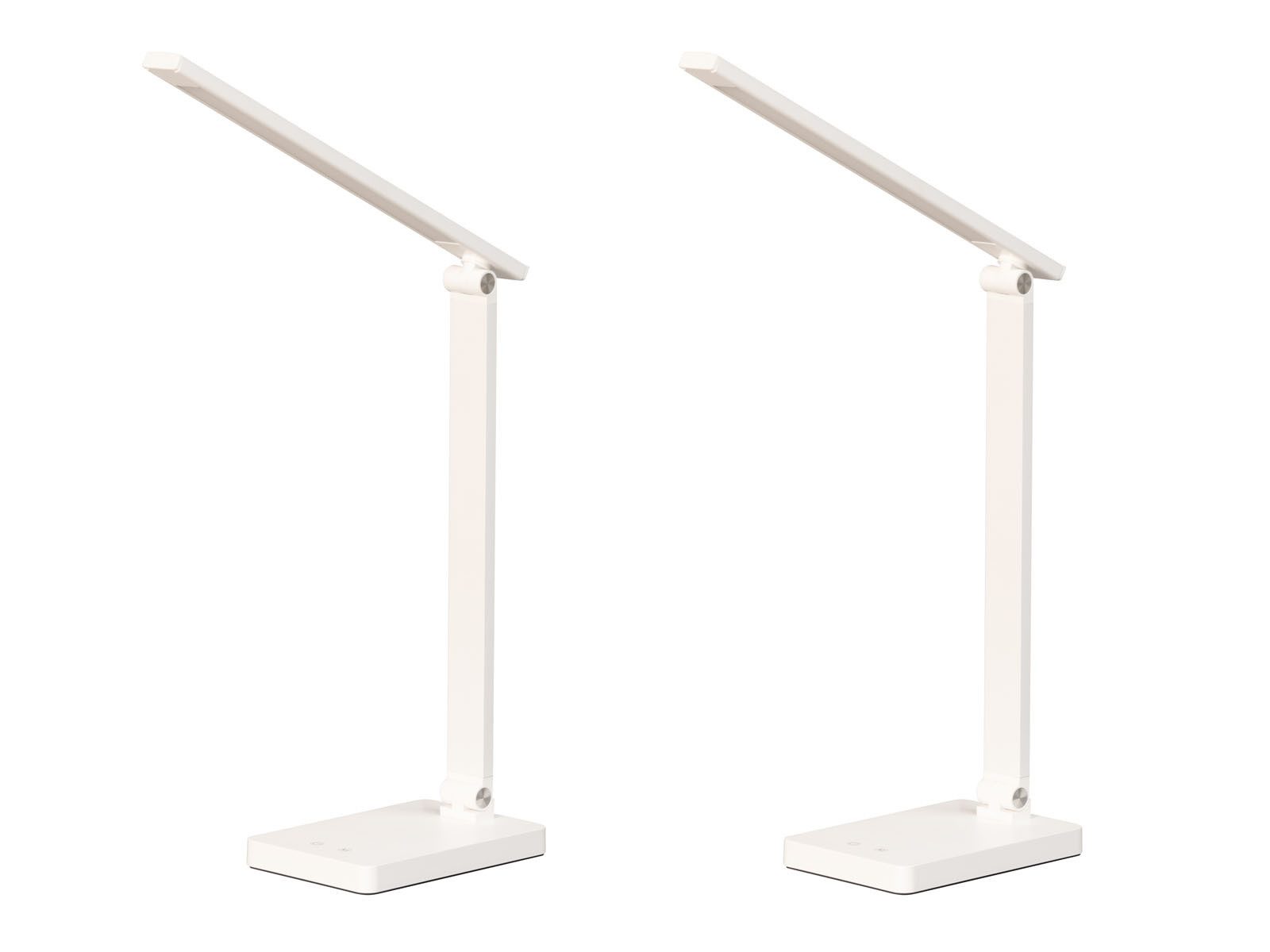 easy! BY FHL LED Schreibtischlampe, Dimmfunktion, LED fest integriert, Warmweiß & Tageslicht, 2er SET Akku Настольные лампы kabellos, USB aufladbare Tageslicht-Lampen