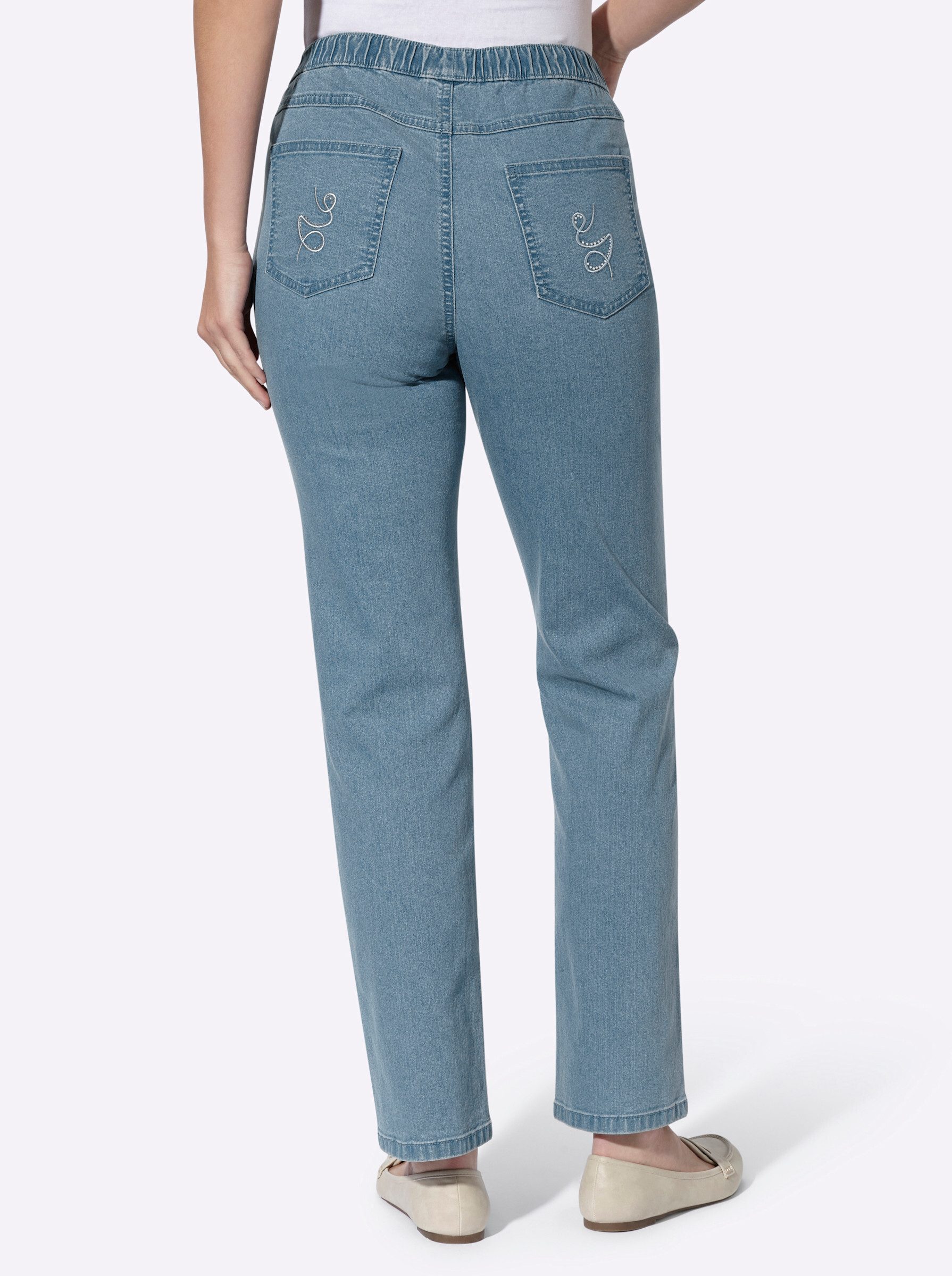 Sieh an! Bequeme Jeans Jeans komfortabel