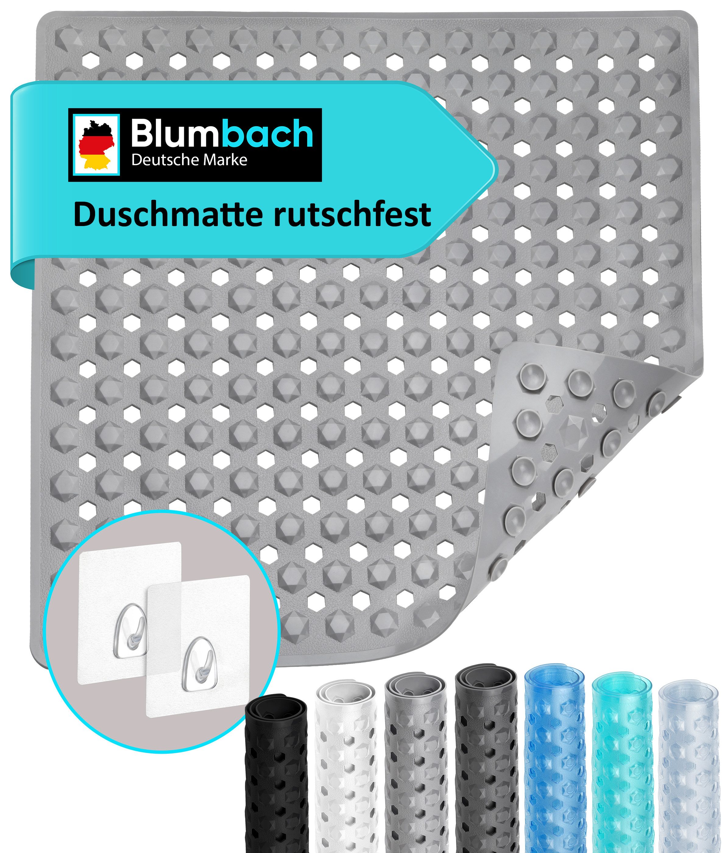 Blumbach Duschmatte - griffige Antirutschmatte Diamant günstig online kaufen