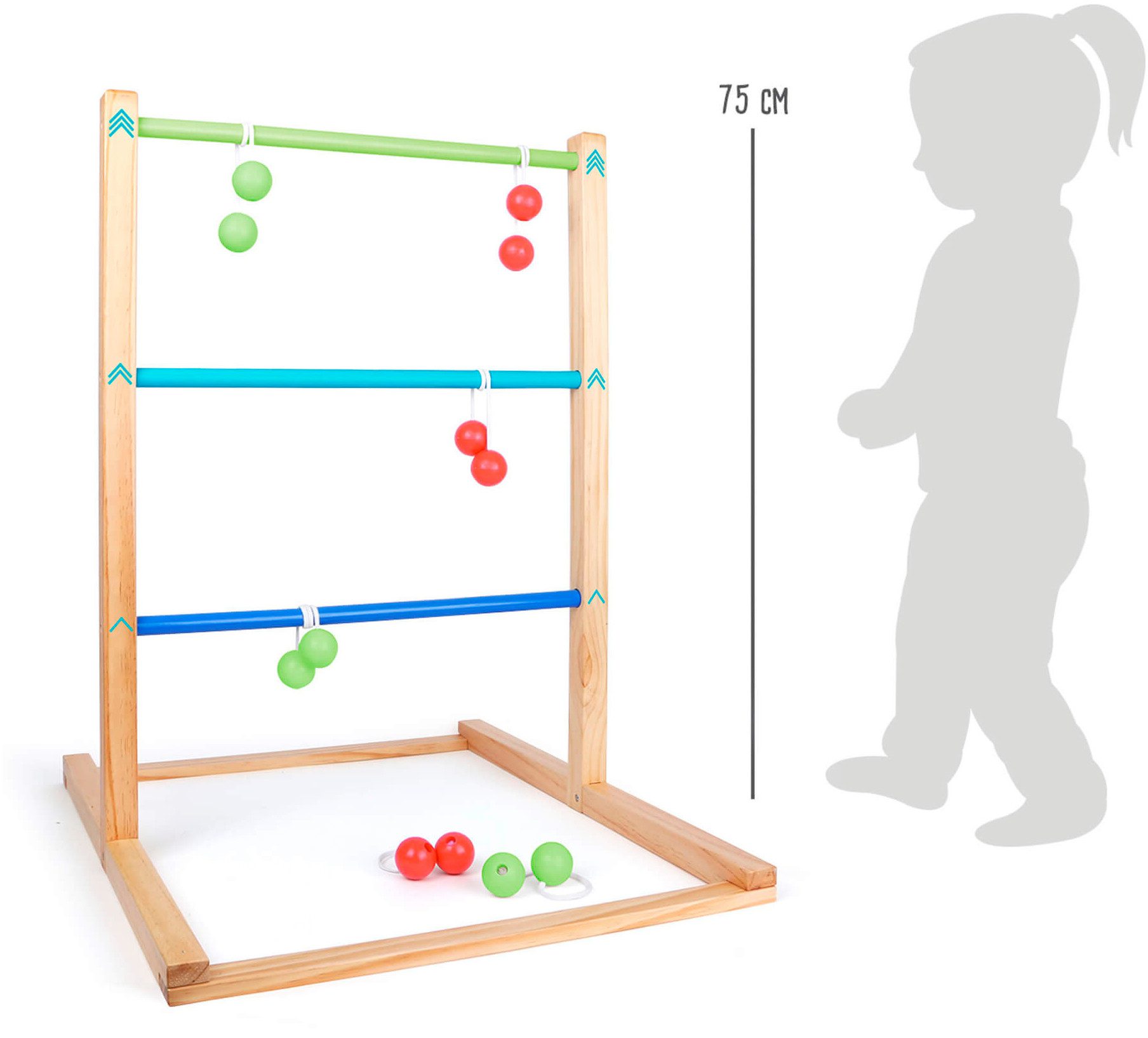 Small Foot Spiel Wurfspiel Leitergolf Active, Kinderspiel – Bild 5 von 5