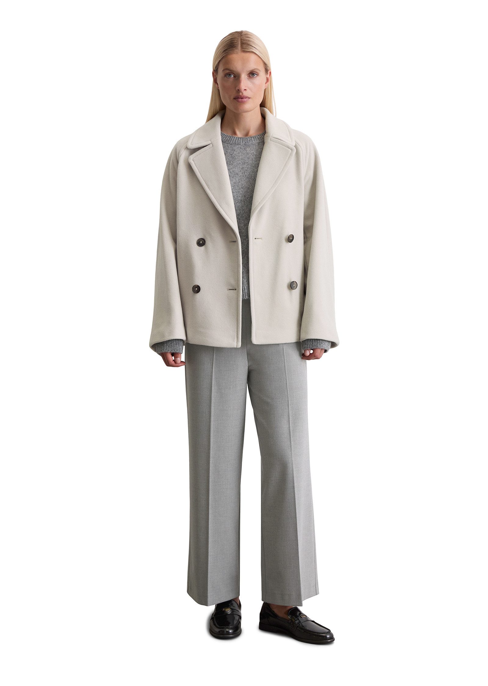 Marc O'Polo Outdoorjacke aus Wolle-Mix